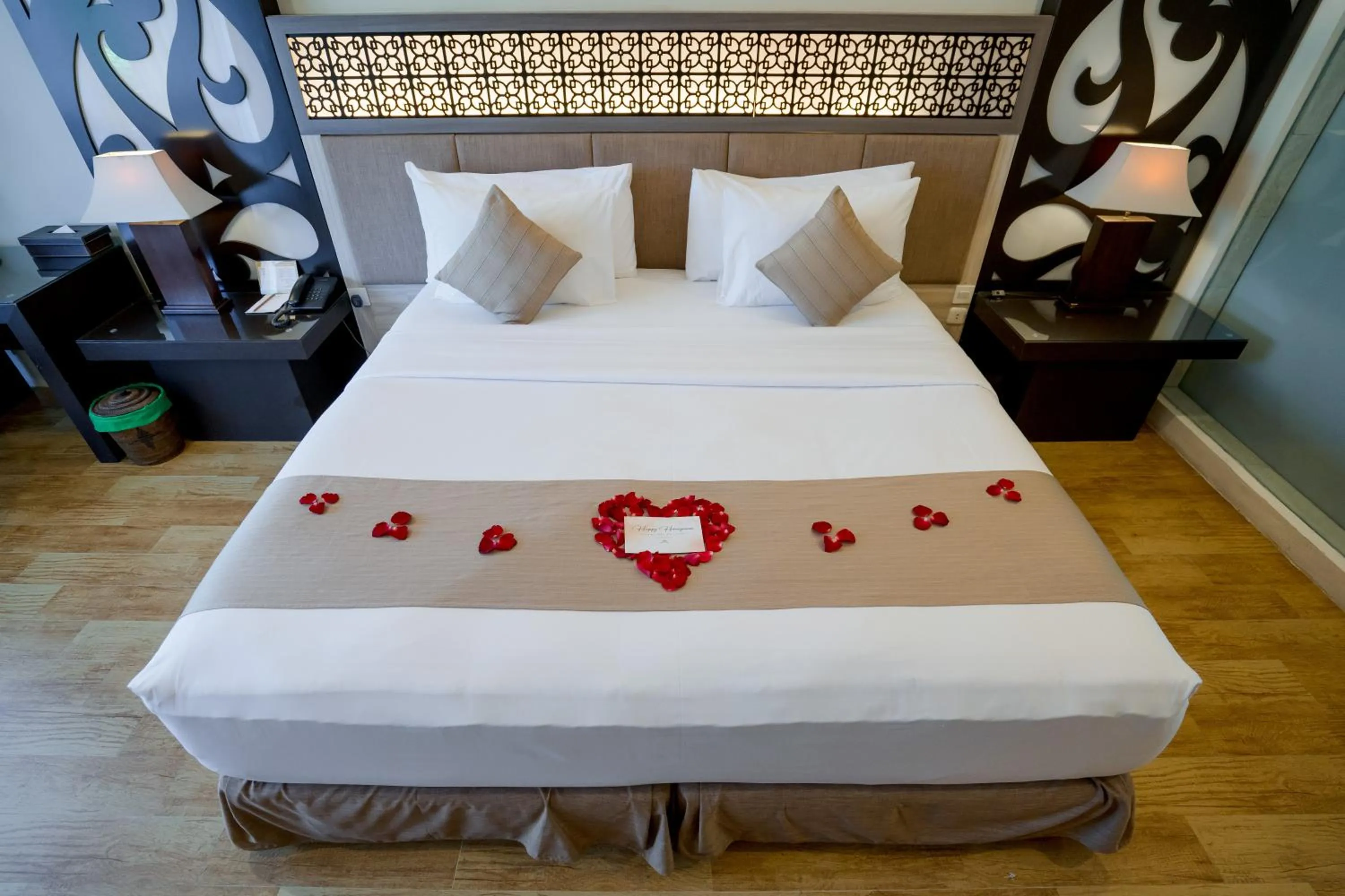 Bedroom, Bed in Villa Kayu Raja