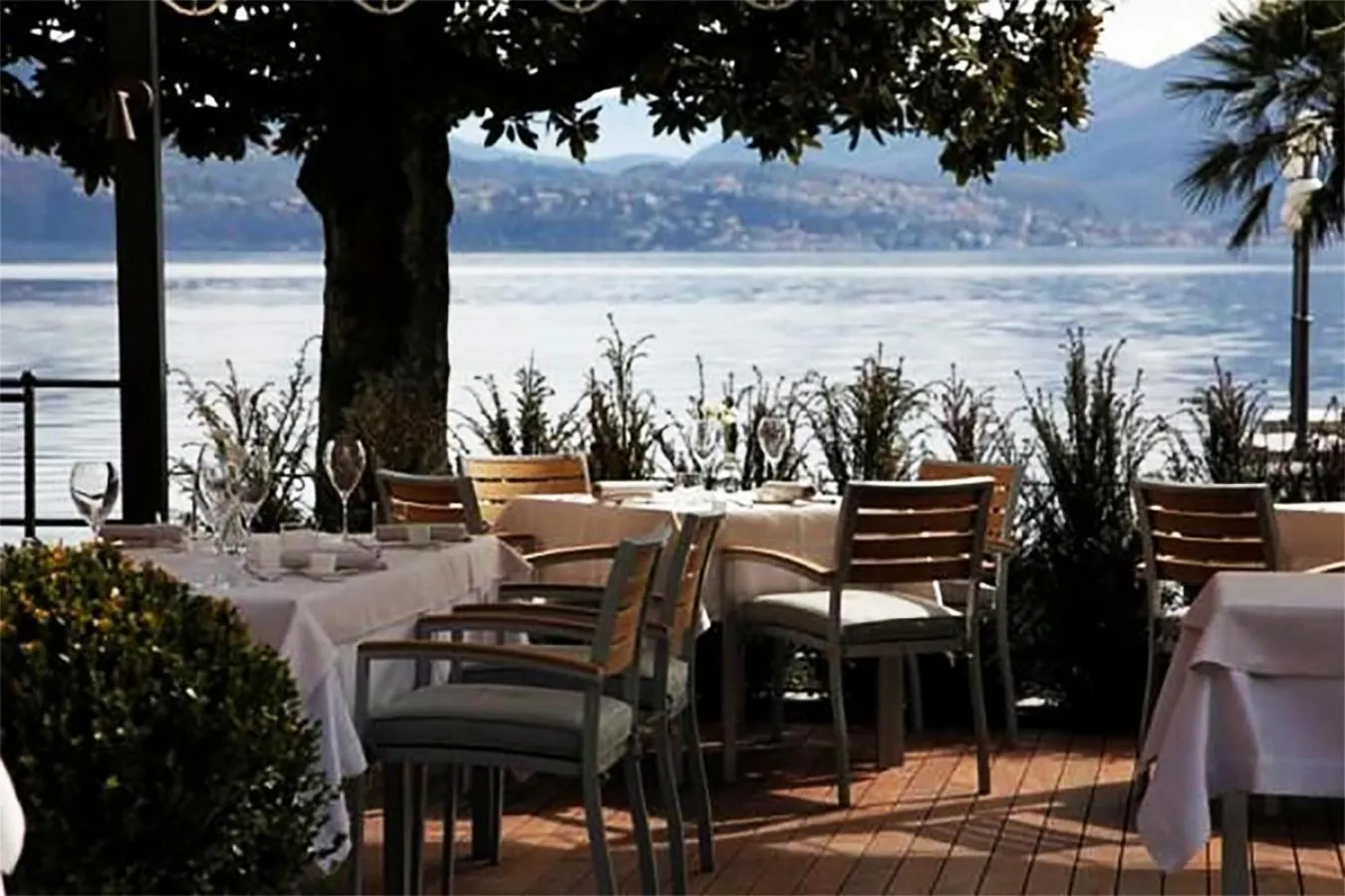 Lake view in Hotel Arancioamaro