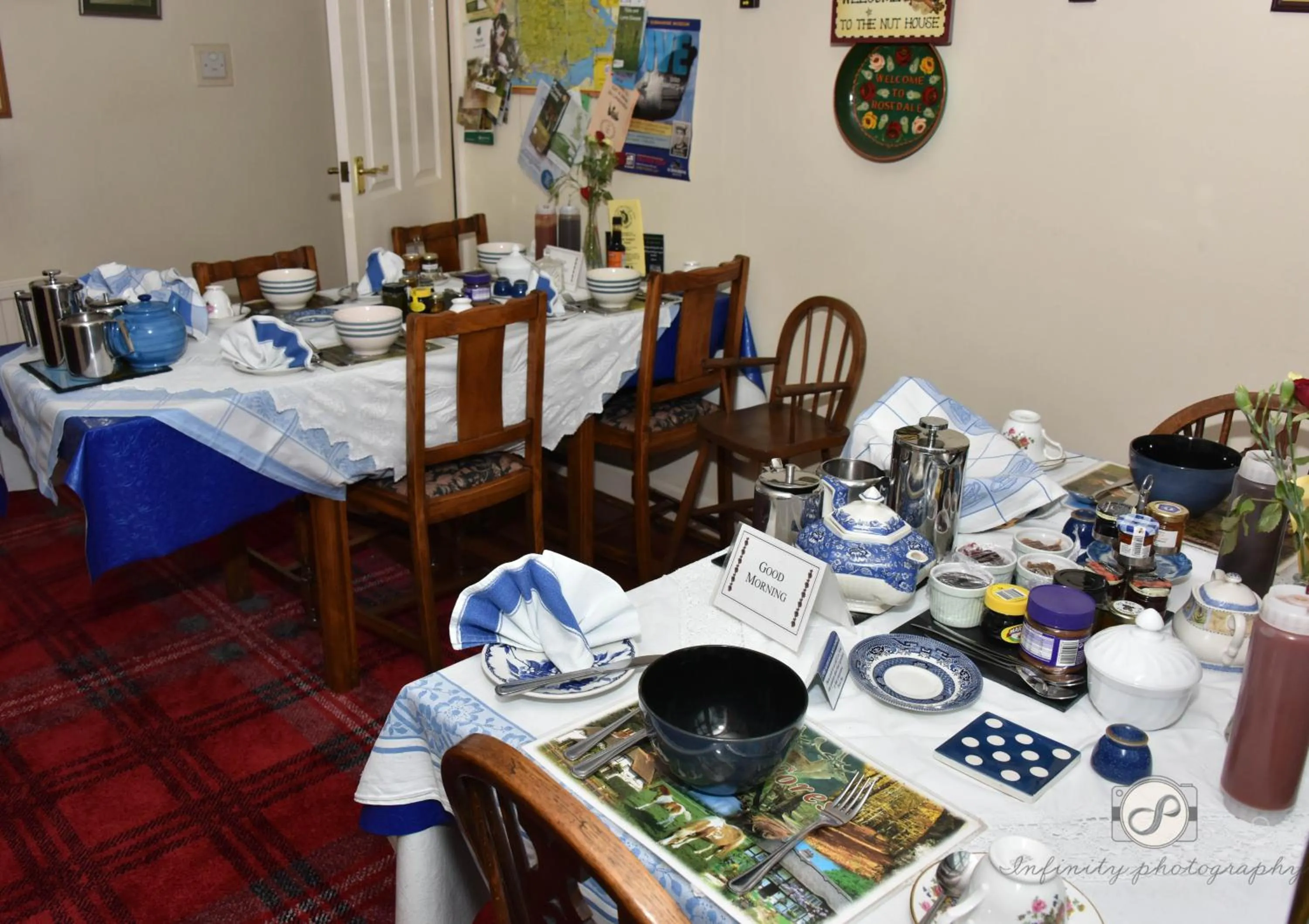 Food and drinks in Rosedale Bed and Breakfast