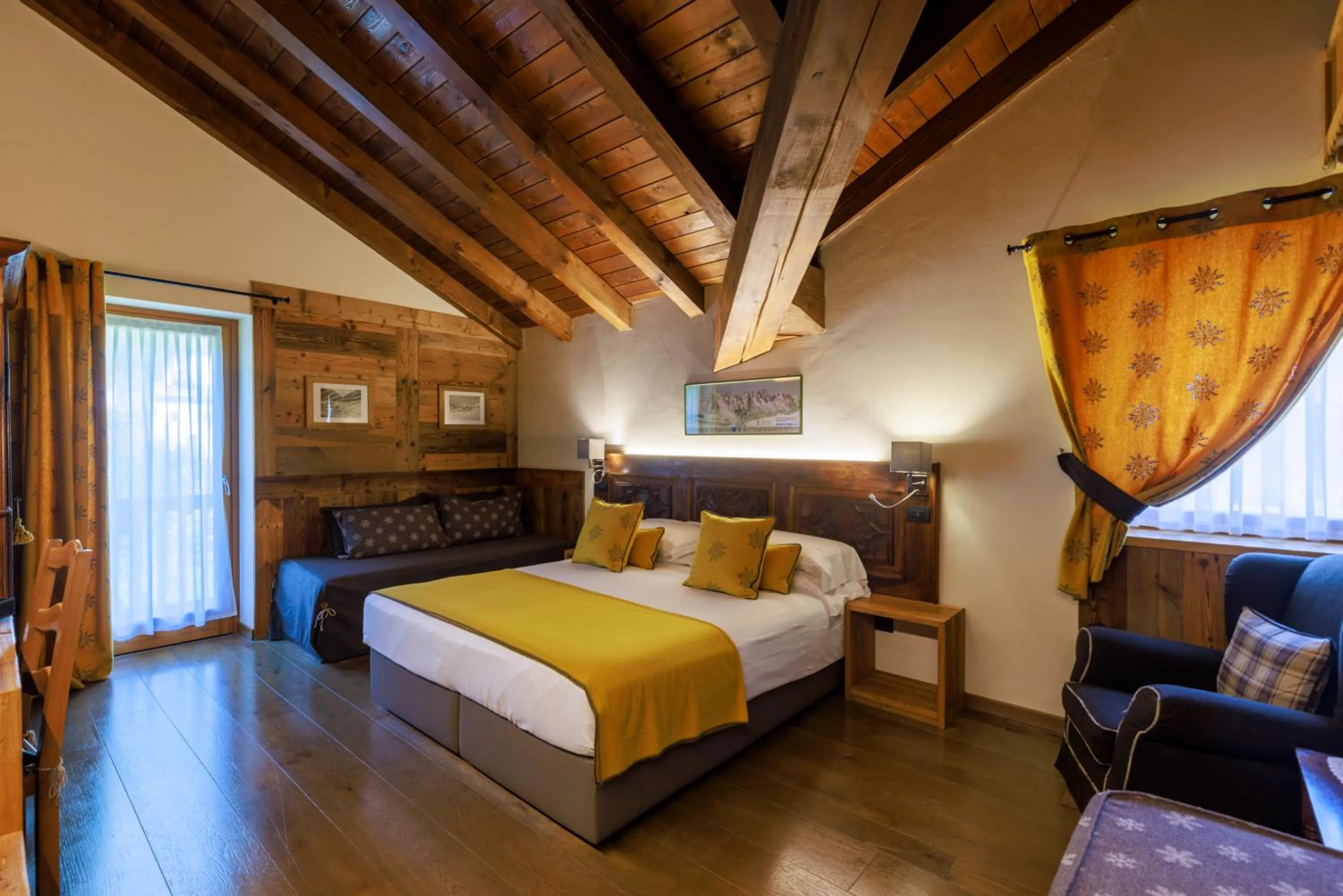 Bed in L'Abri des Amis