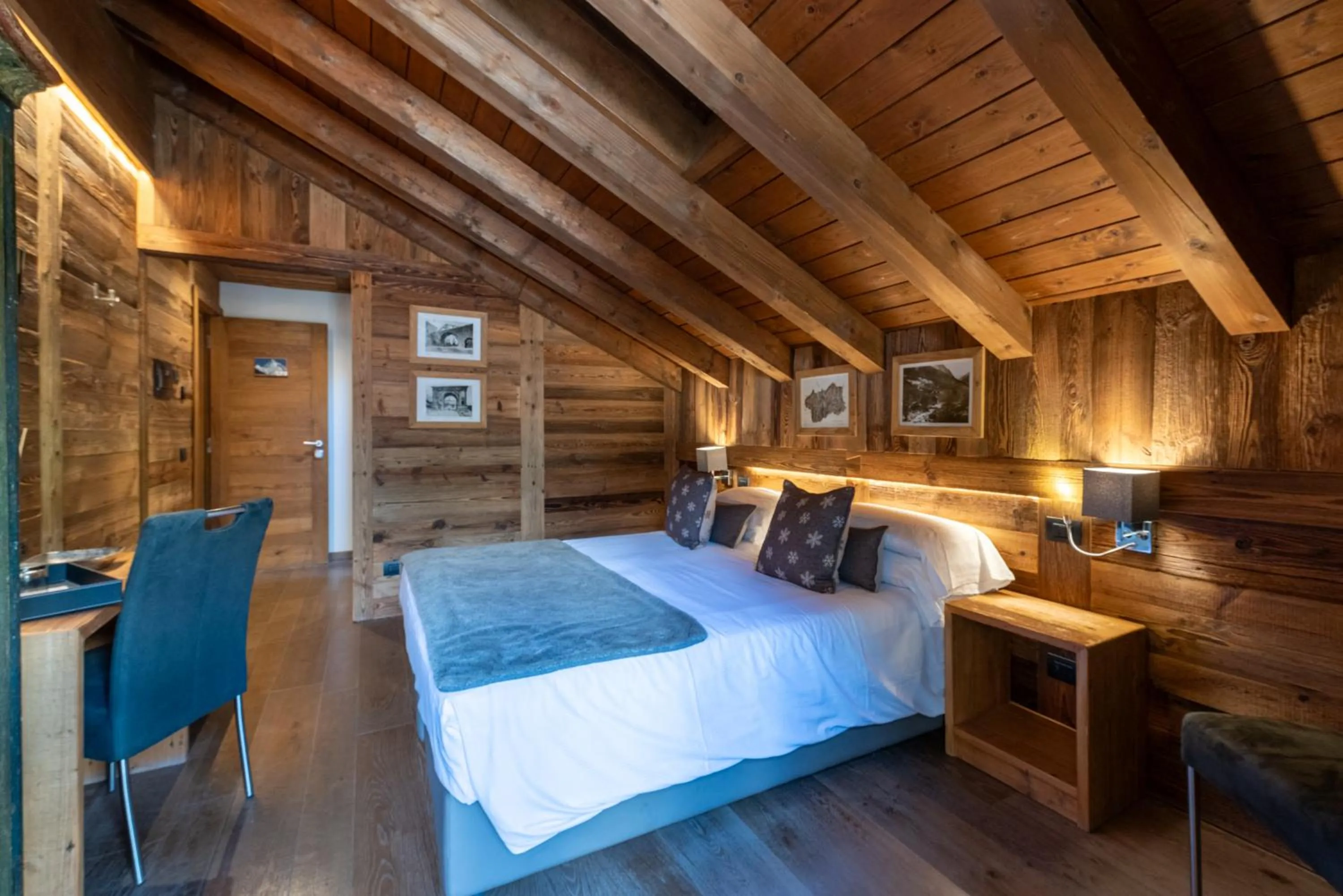 Bed in L'Abri des Amis