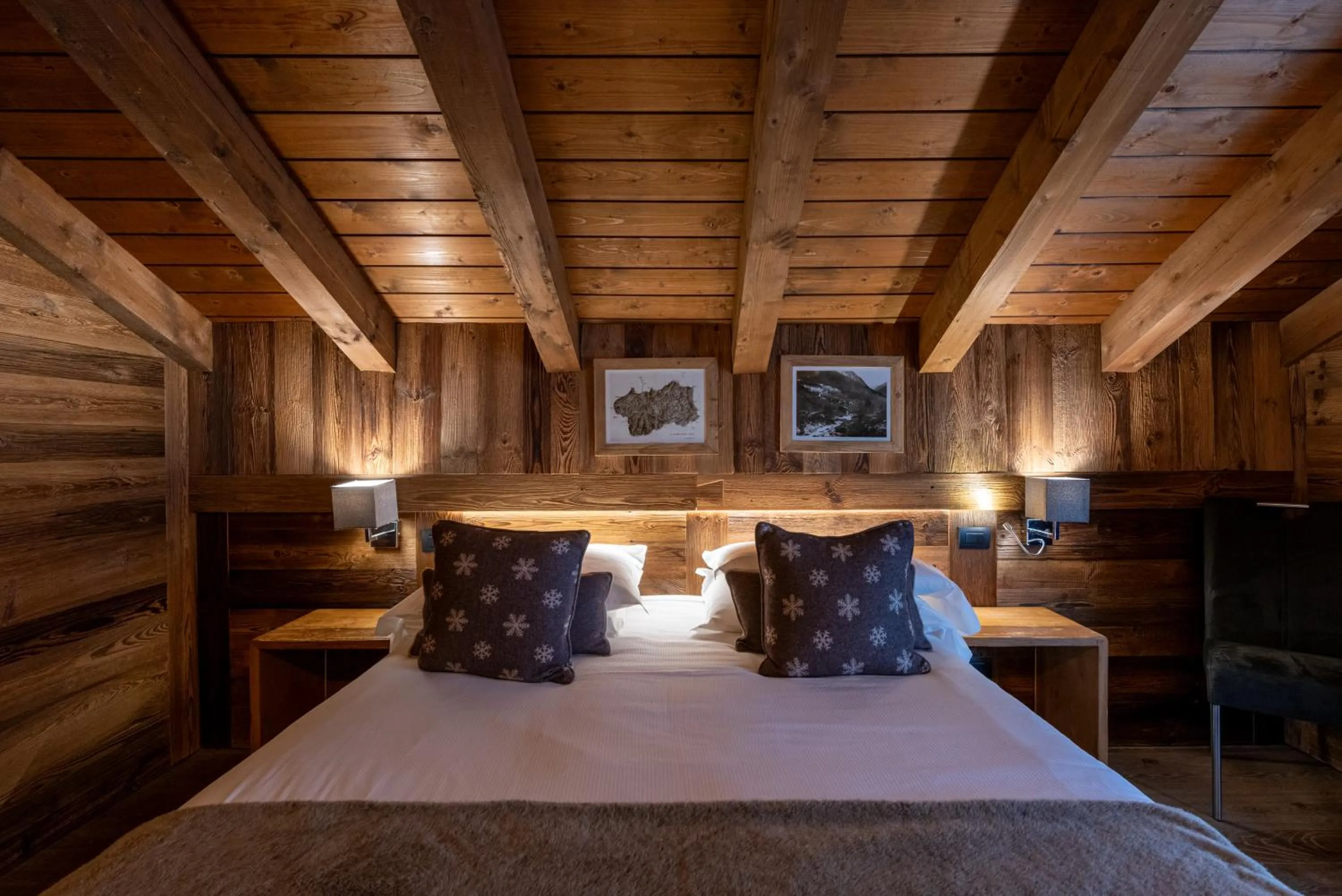 Bed in L'Abri des Amis