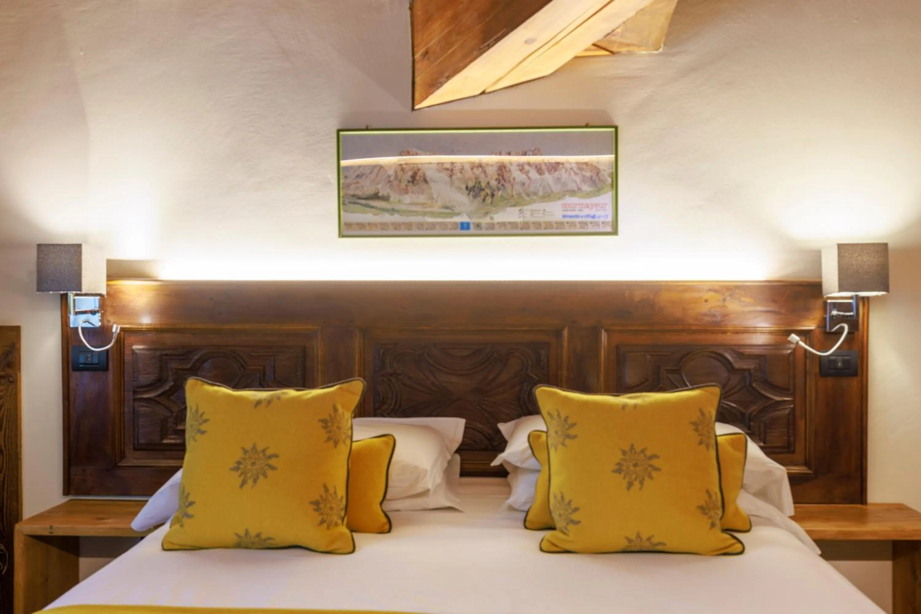 Bed in L'Abri des Amis