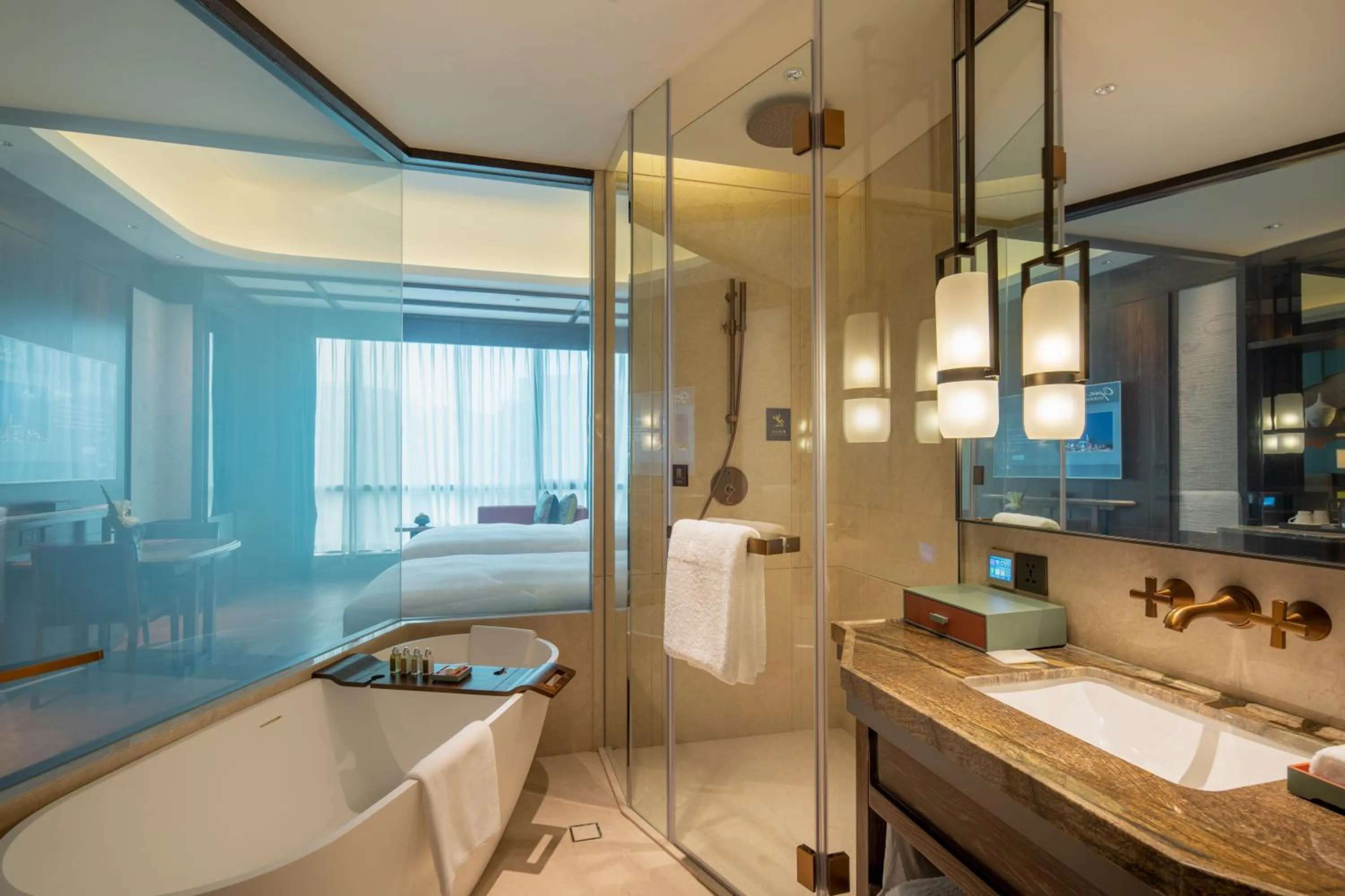 Bathroom in CYNN XANADU Hotel Chengdu