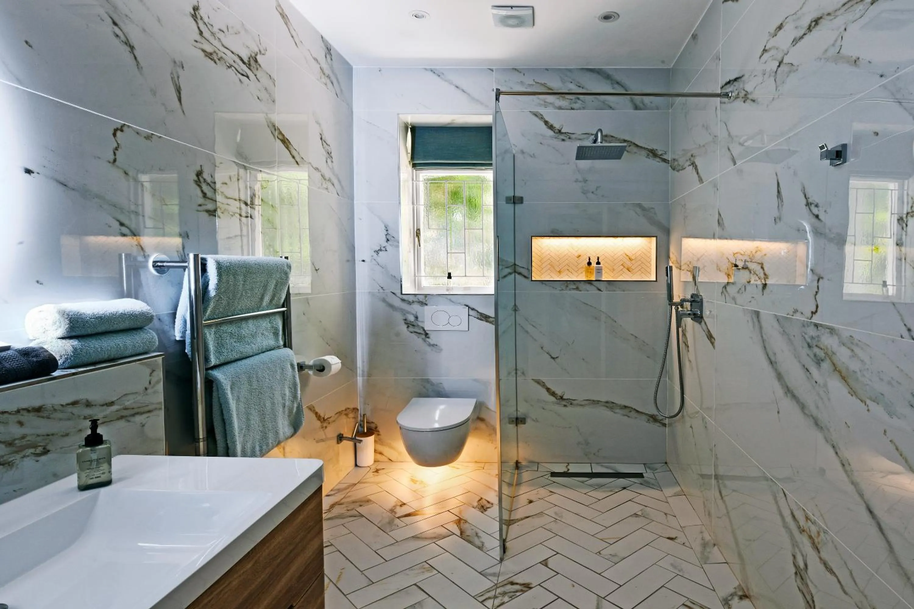 Shower in The Coach House