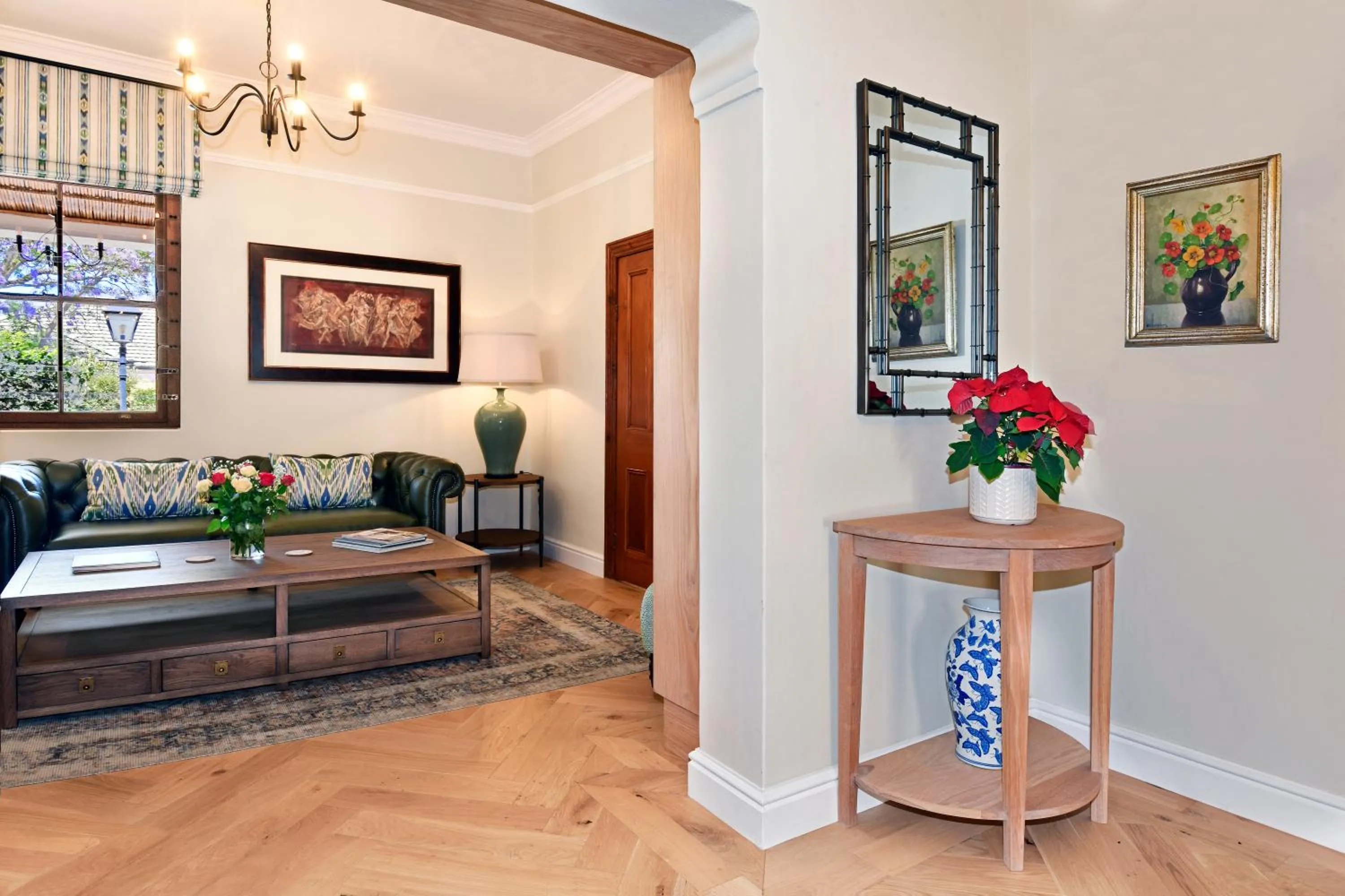 Communal lounge/ TV room in The Coach House