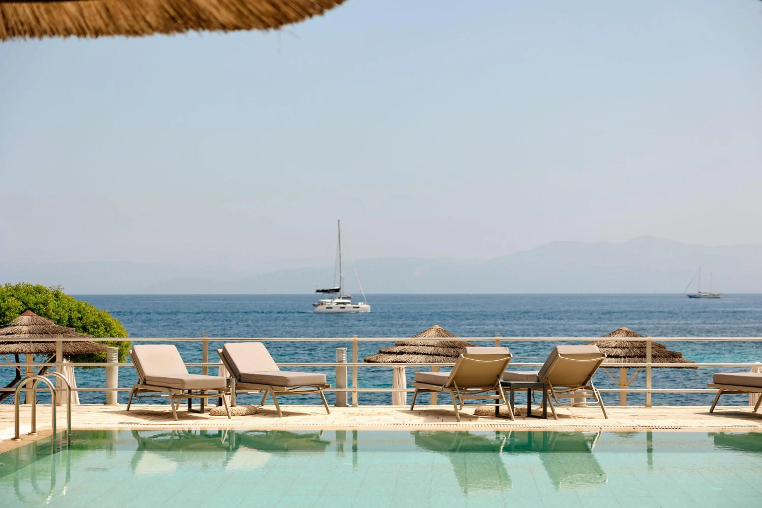 Sea view in Agali Hotel Paxos