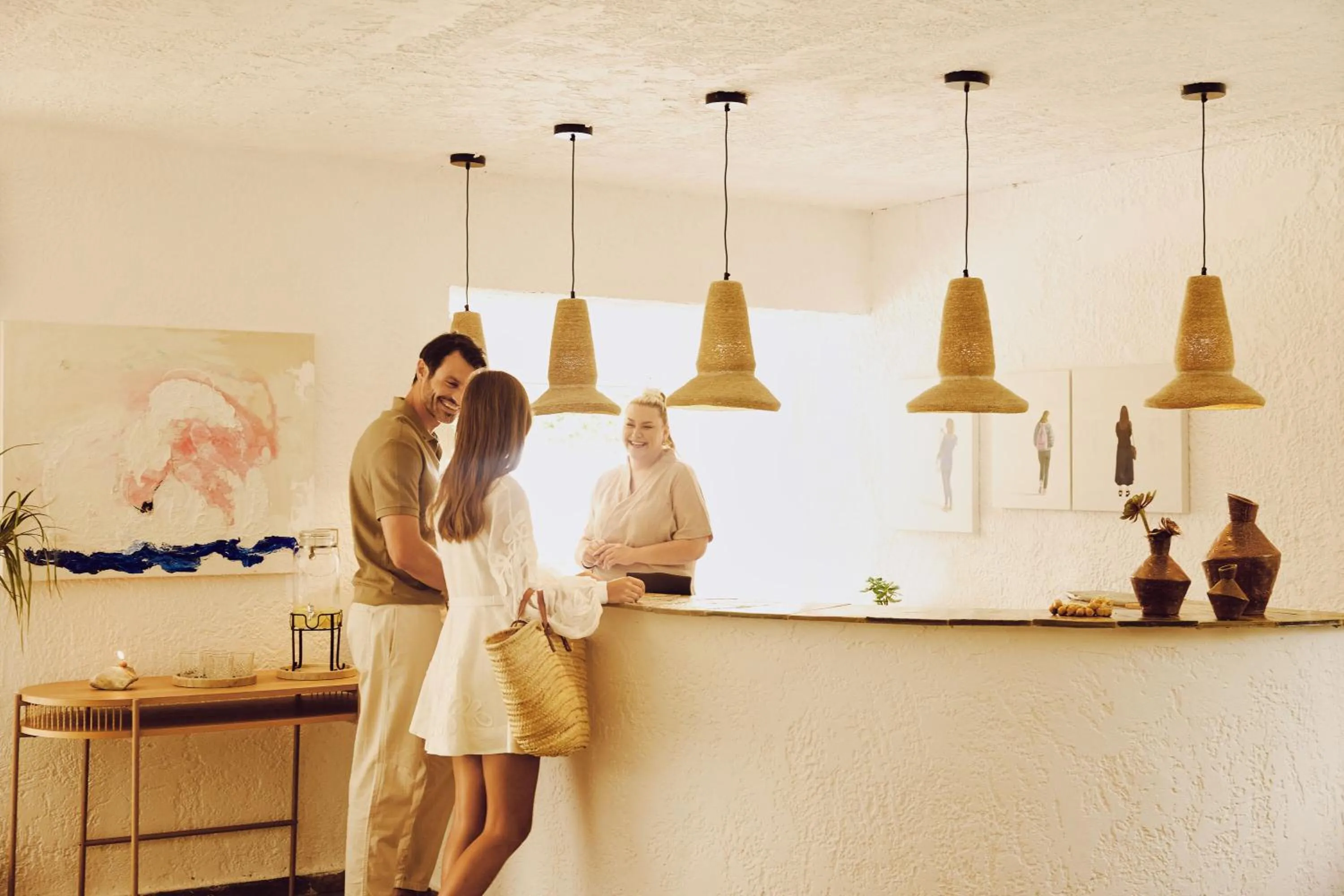 Lobby or reception in Agali Hotel Paxos