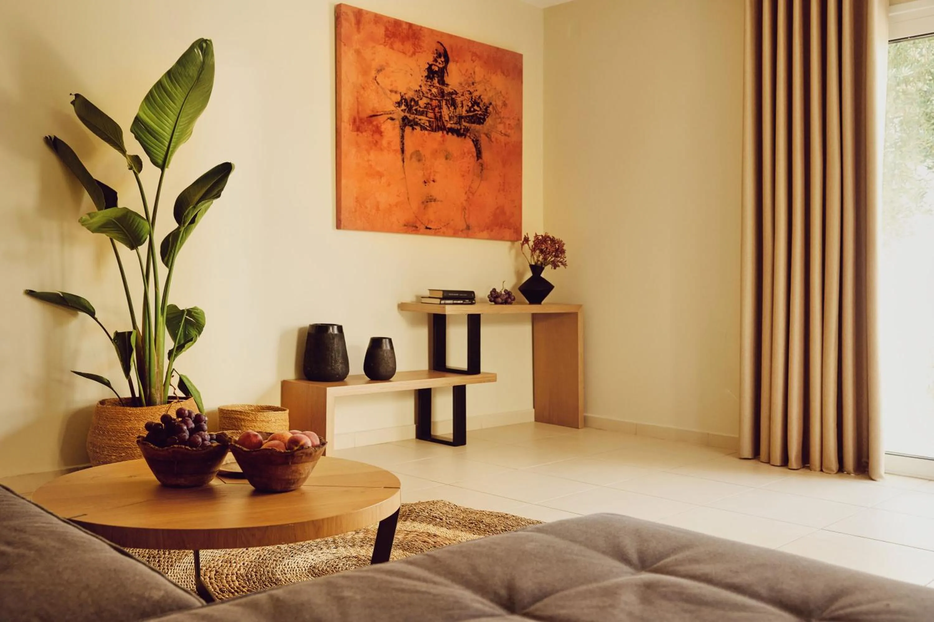 Garden view in Agali Hotel Paxos