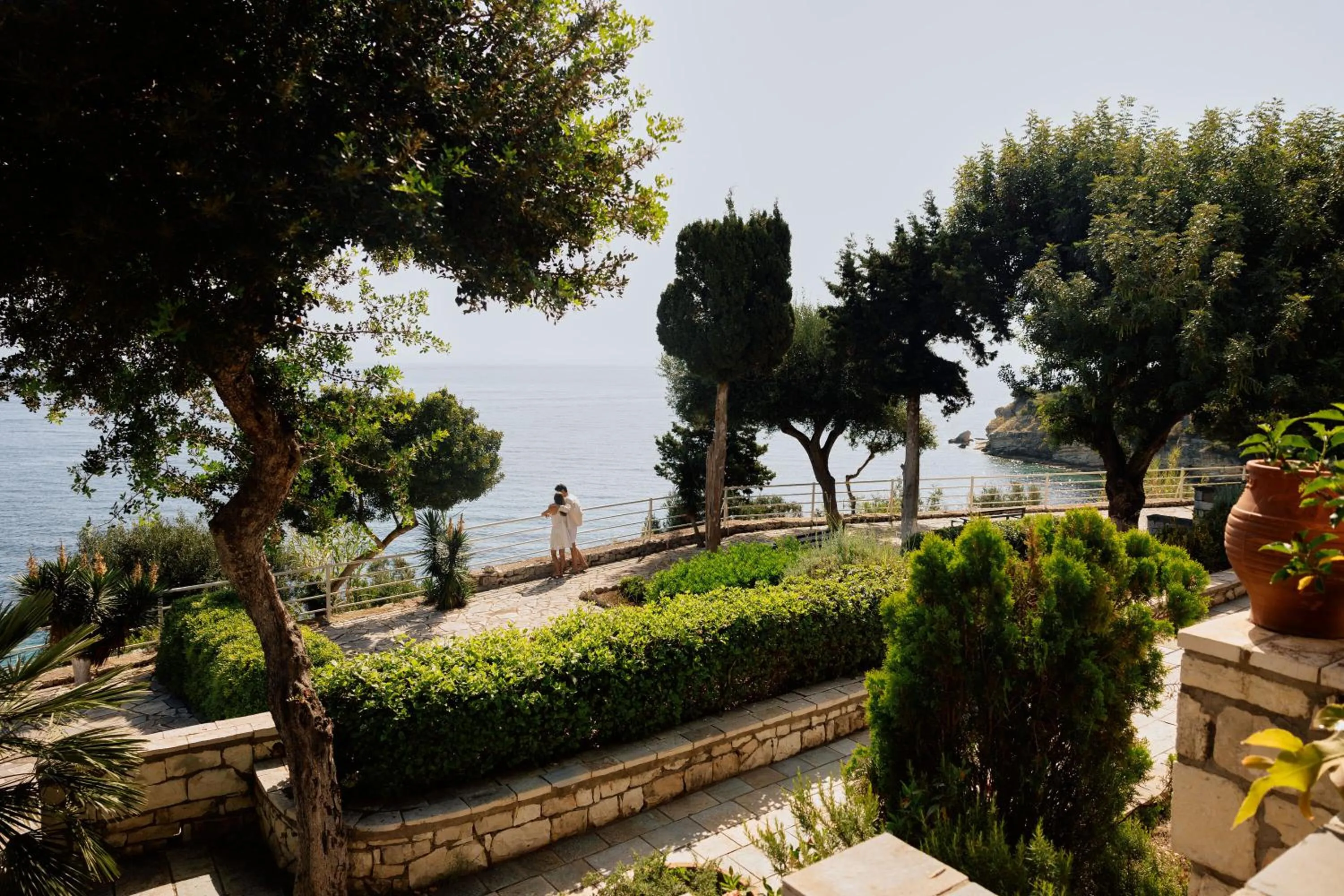 Garden in Agali Hotel Paxos