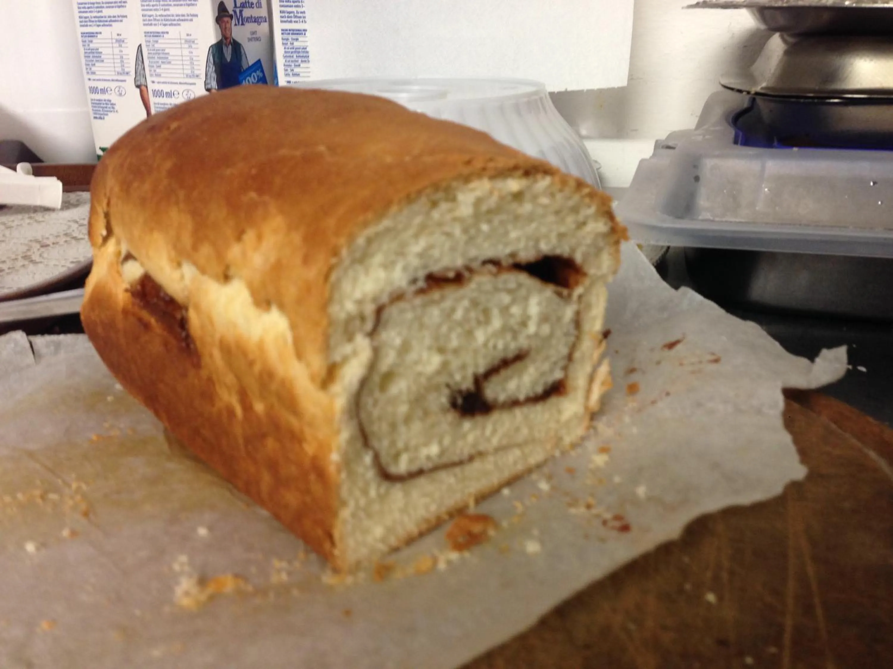 Buffet breakfast in Garni Enrosadira
