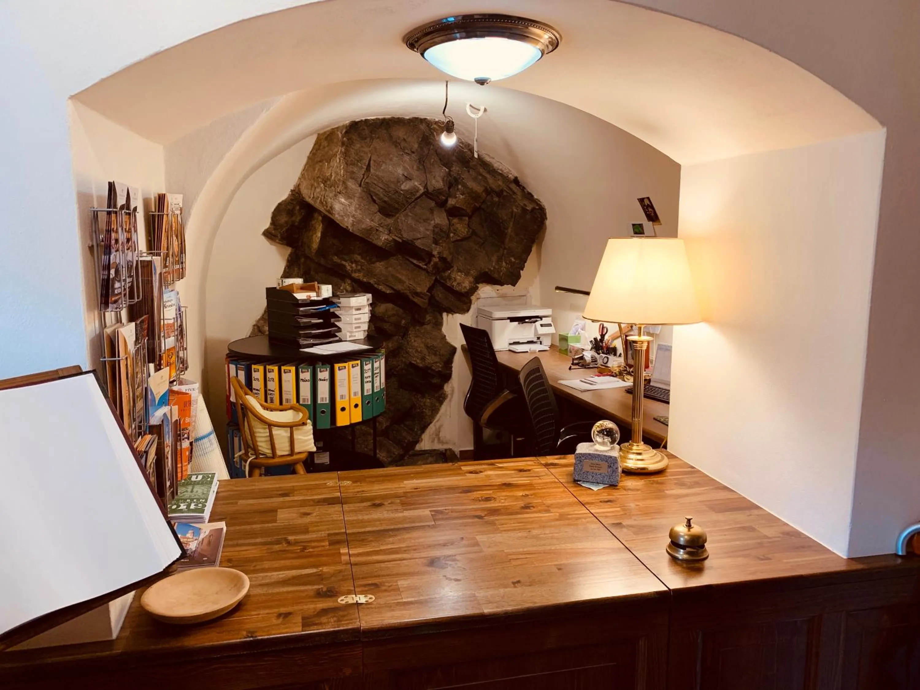 Lobby or reception in Penzion Kapr