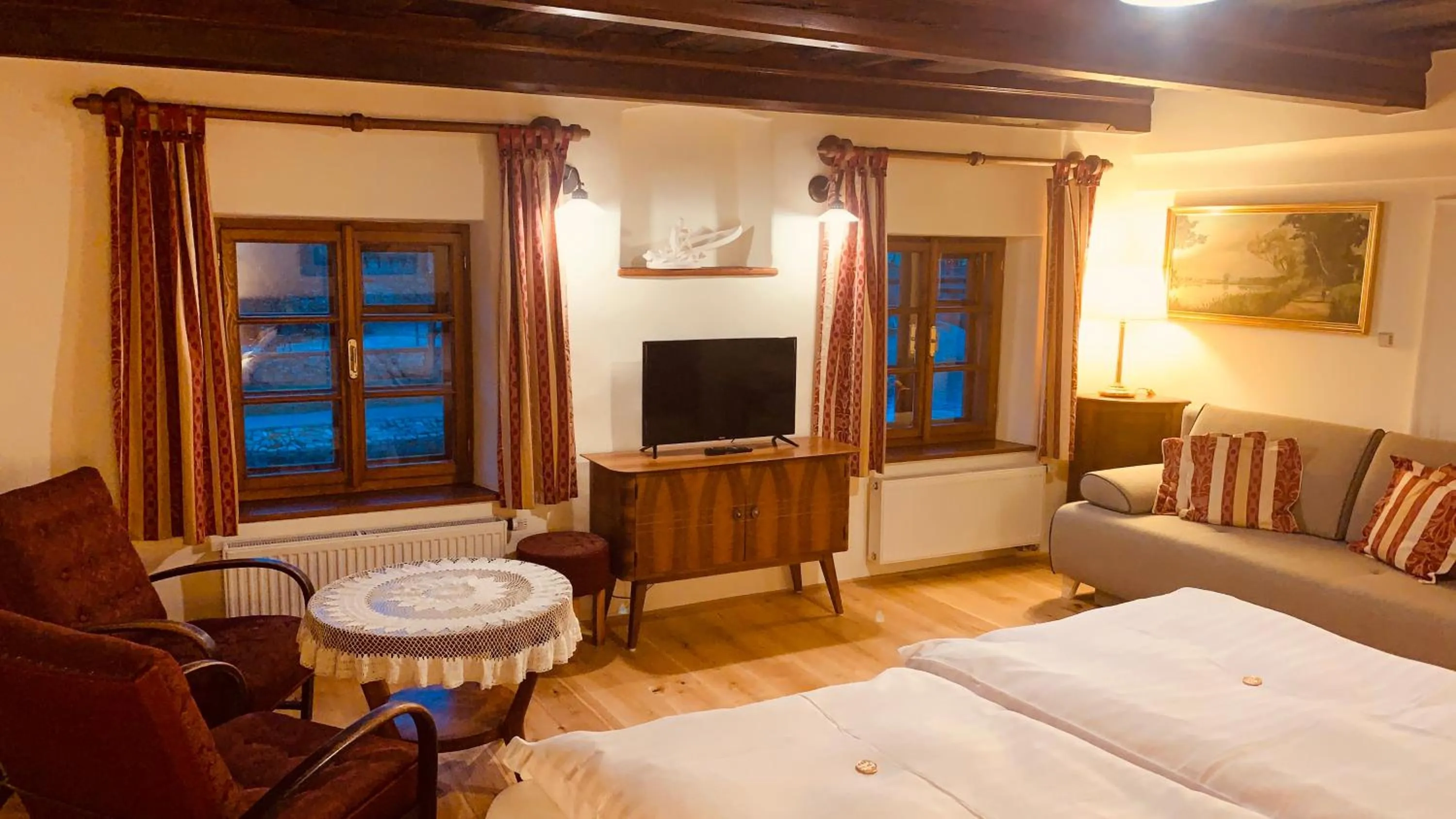 TV and multimedia, Bed in Penzion Kapr