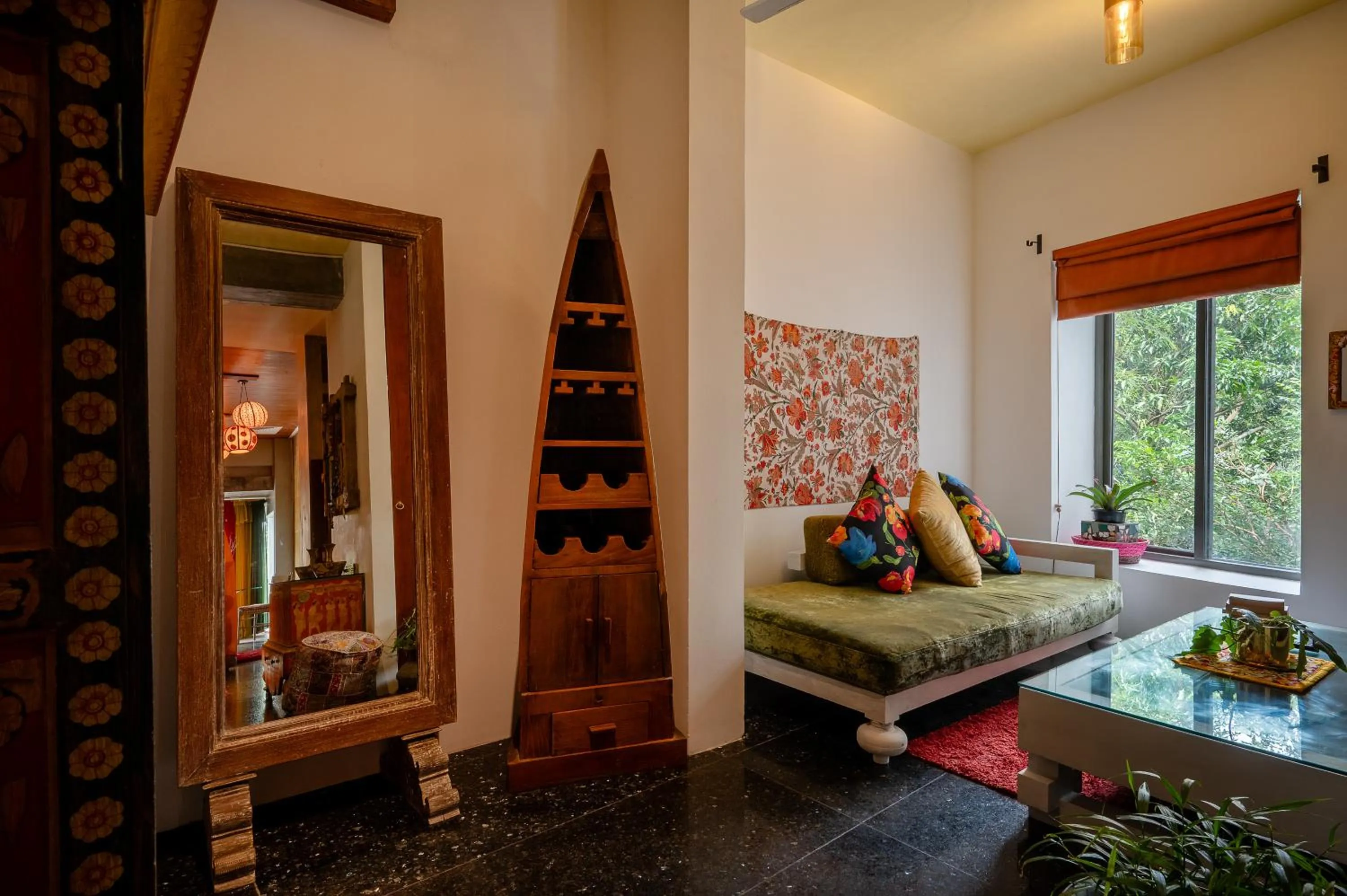 Bed in Aathma Colombo House