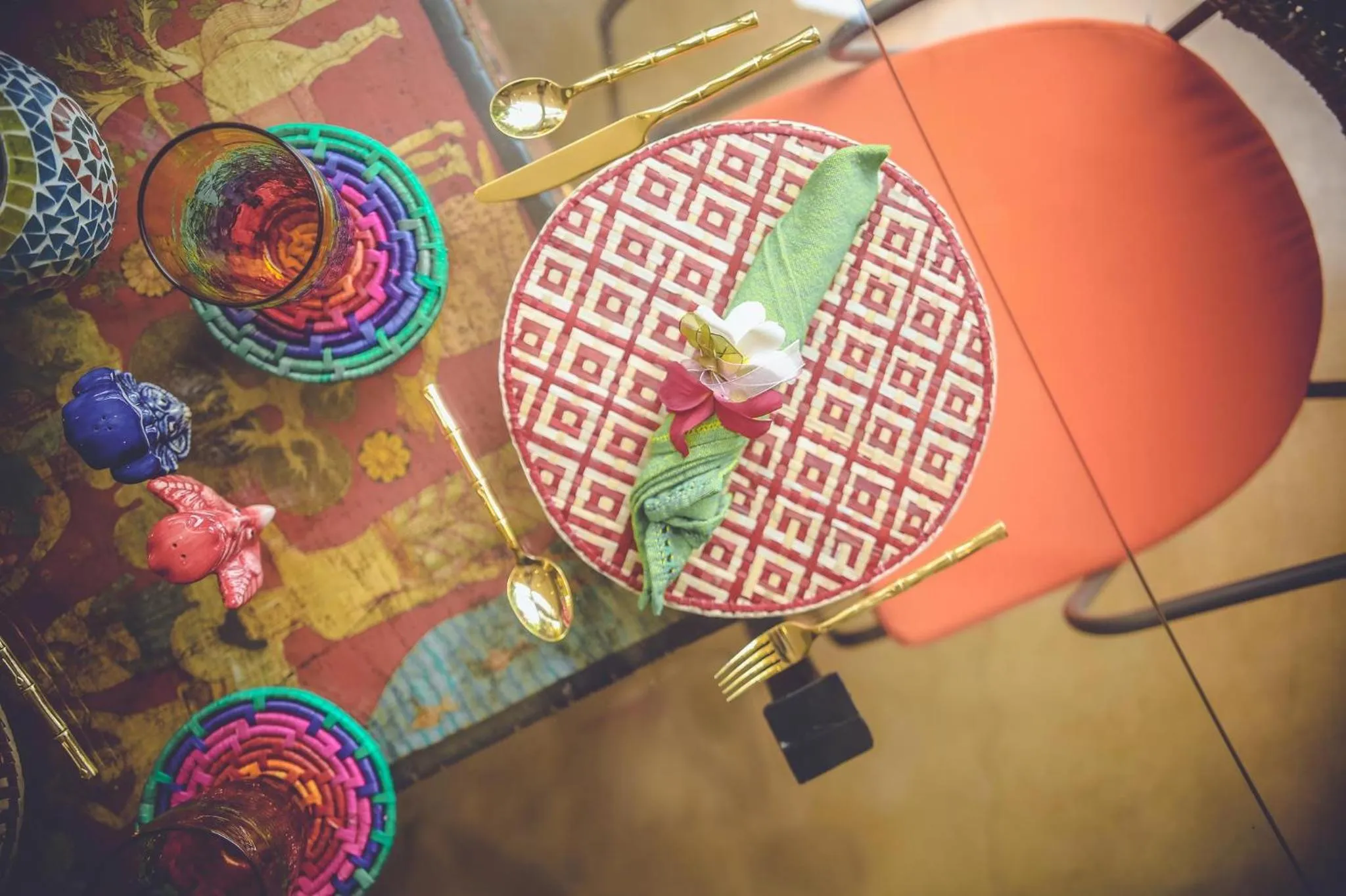 Dining area in Aathma Colombo House