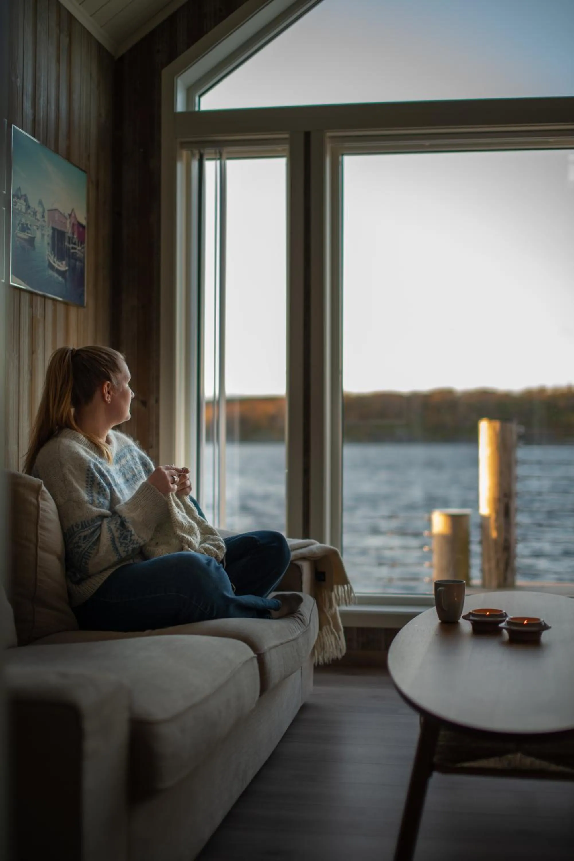 Natural landscape in Norsk Havbrukssenter - Rorbuer