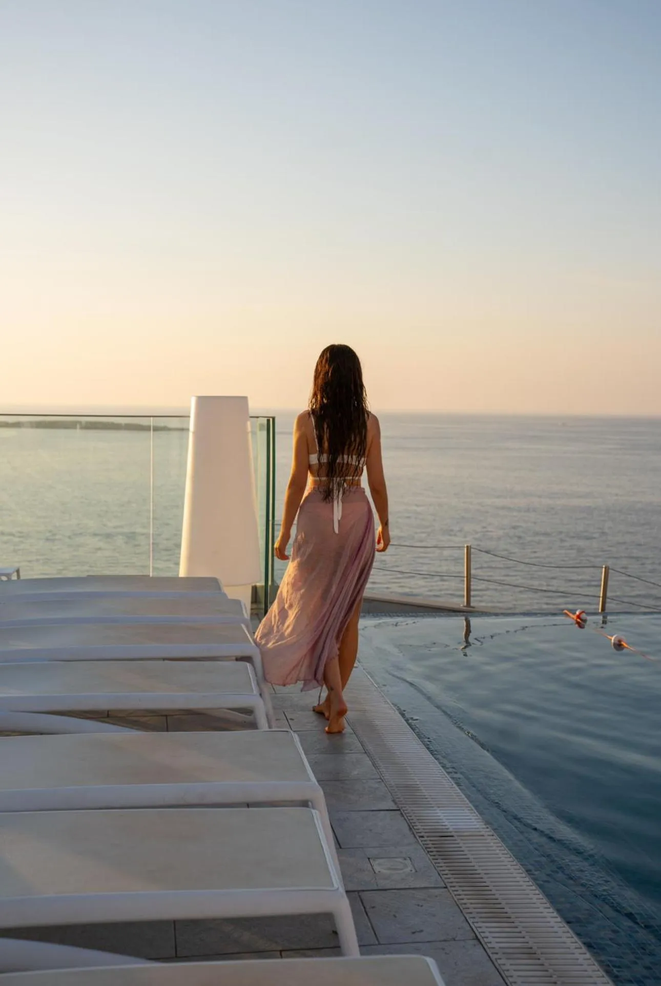 Swimming pool in Seaview Hotel - Adults Only 16 Plus