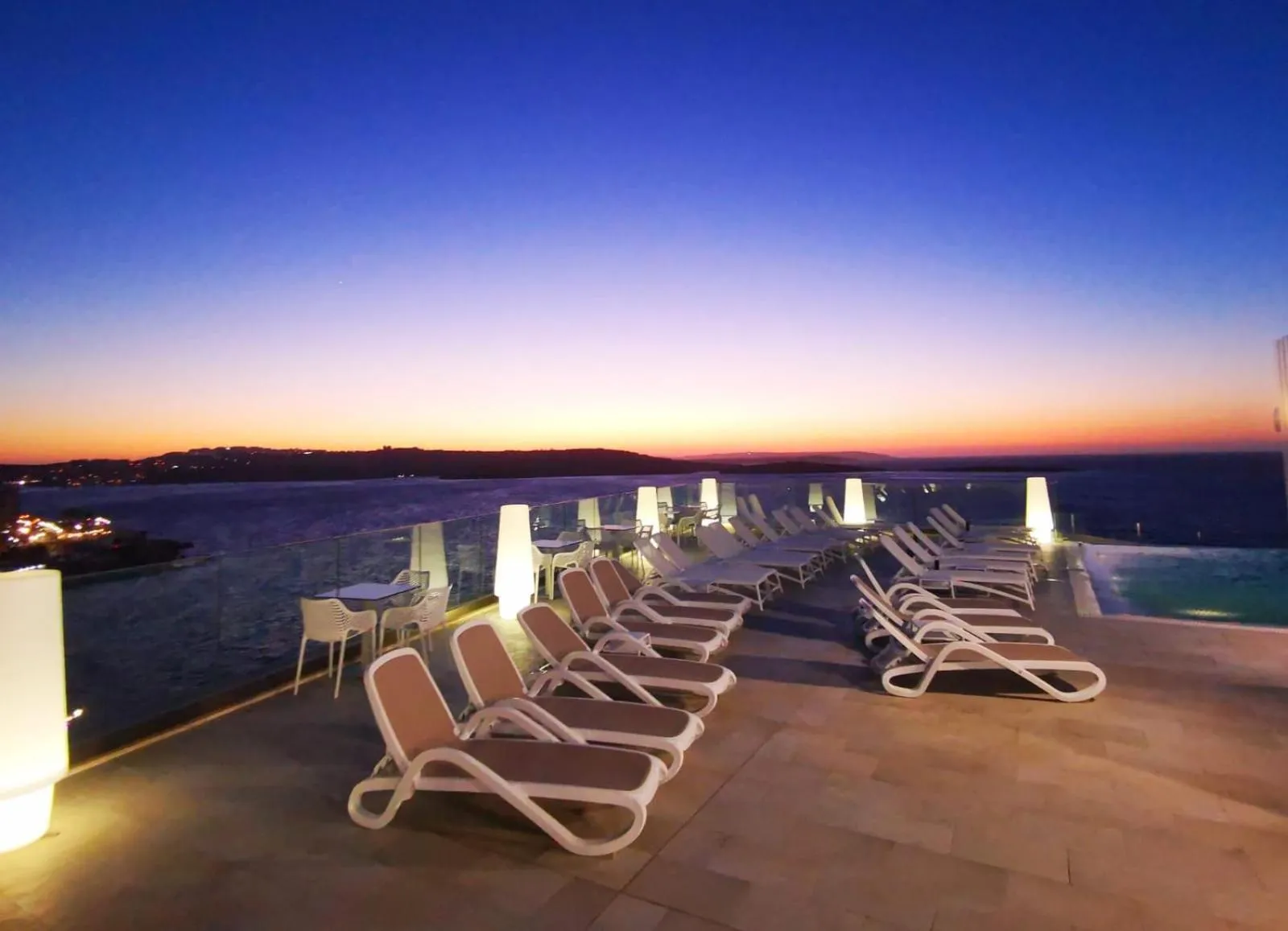 Swimming pool in Seaview Hotel - Adults Only 16 Plus