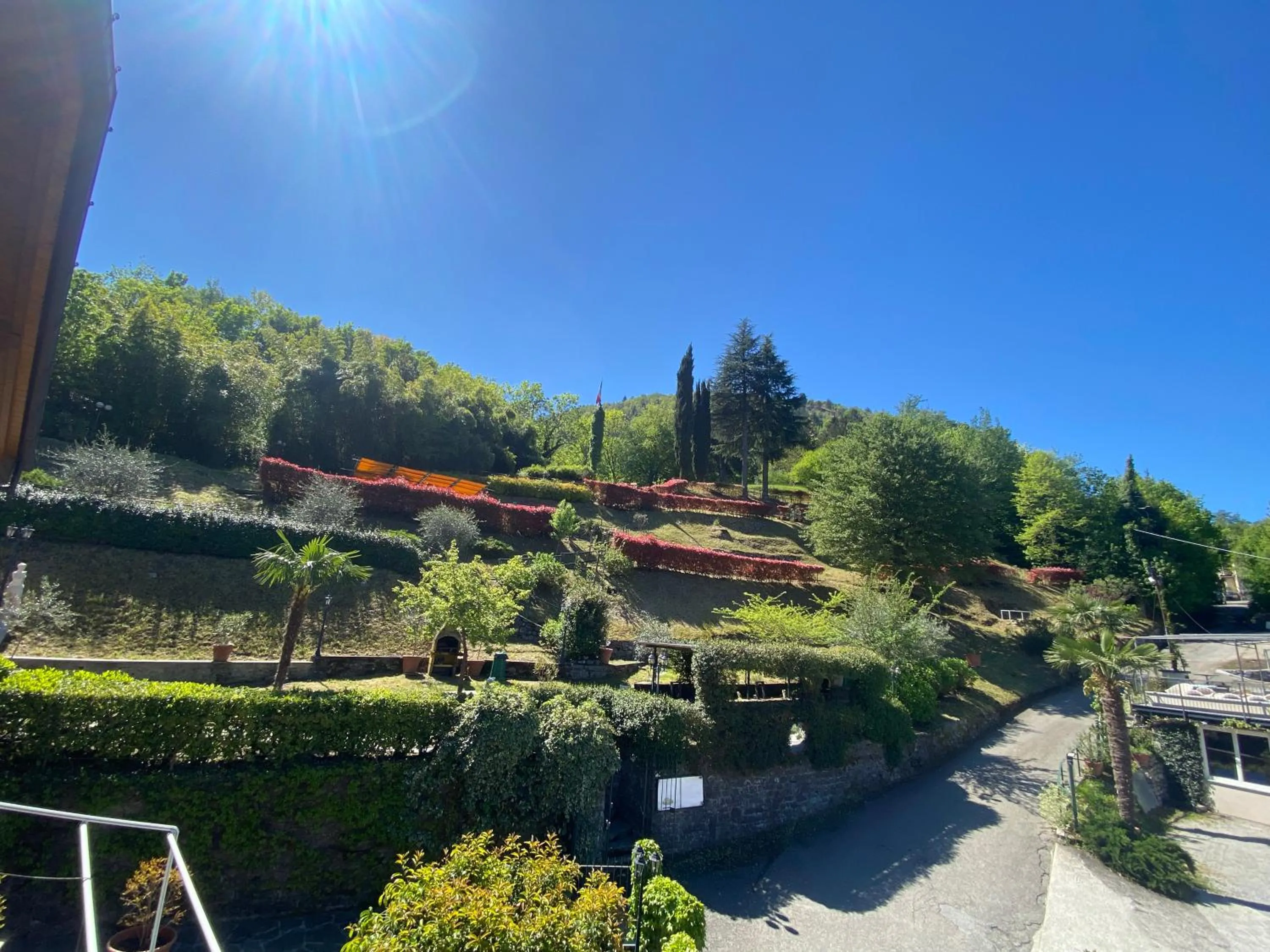 Garden view in Bellagio Bed & Breakfast