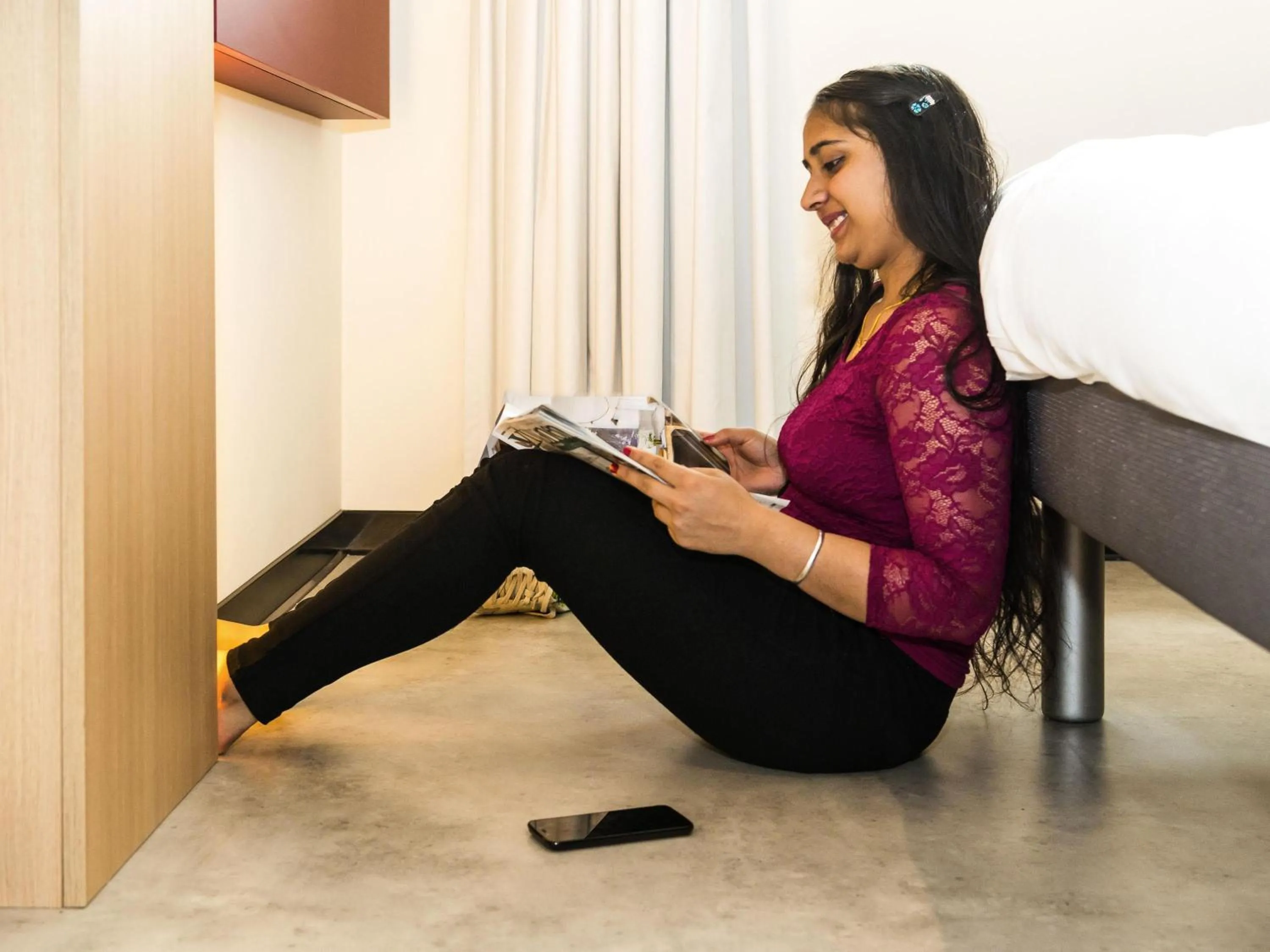 Bedroom in ibis budget Blankenberge