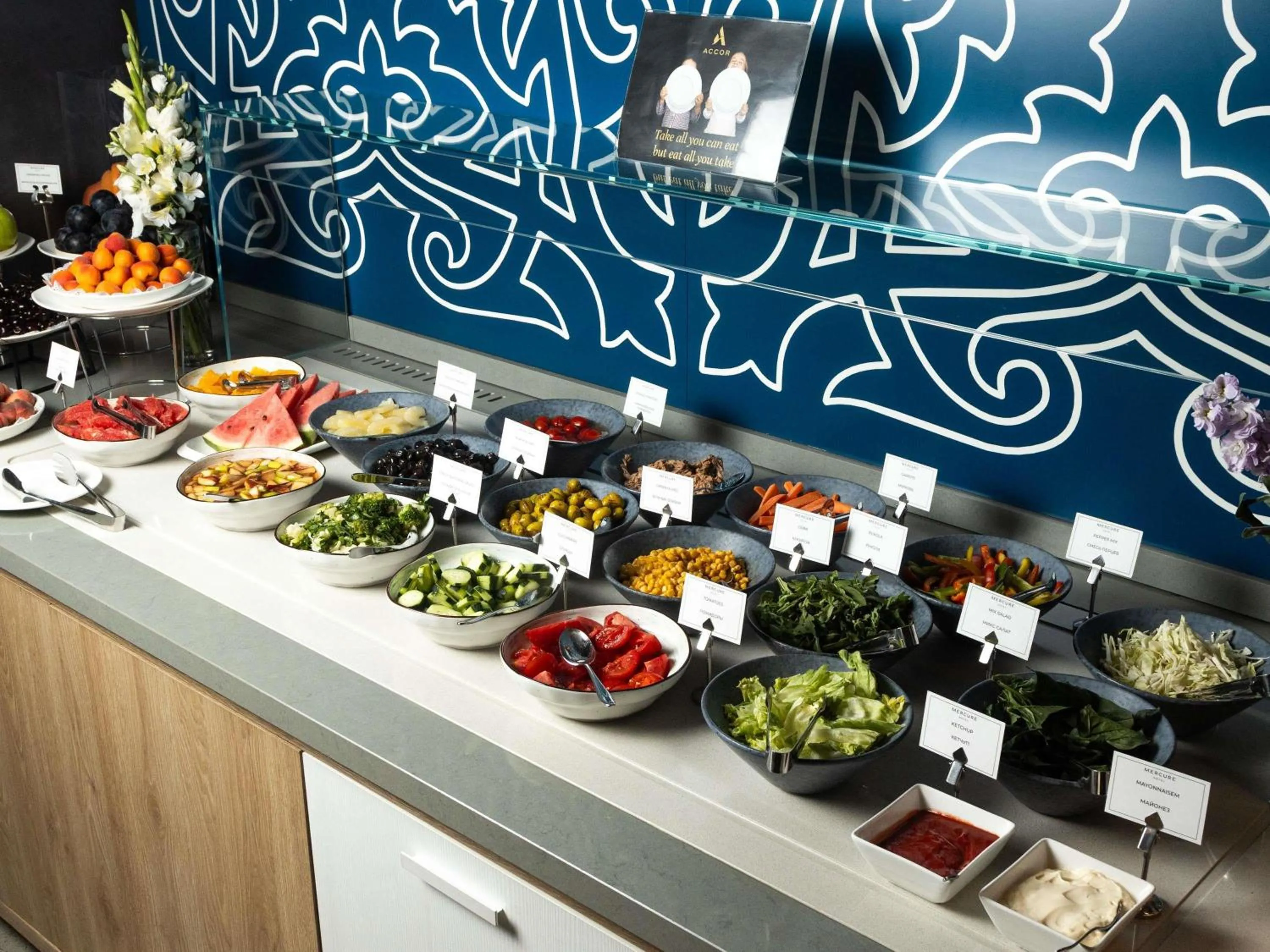 Breakfast in Mercure Almaty City Center