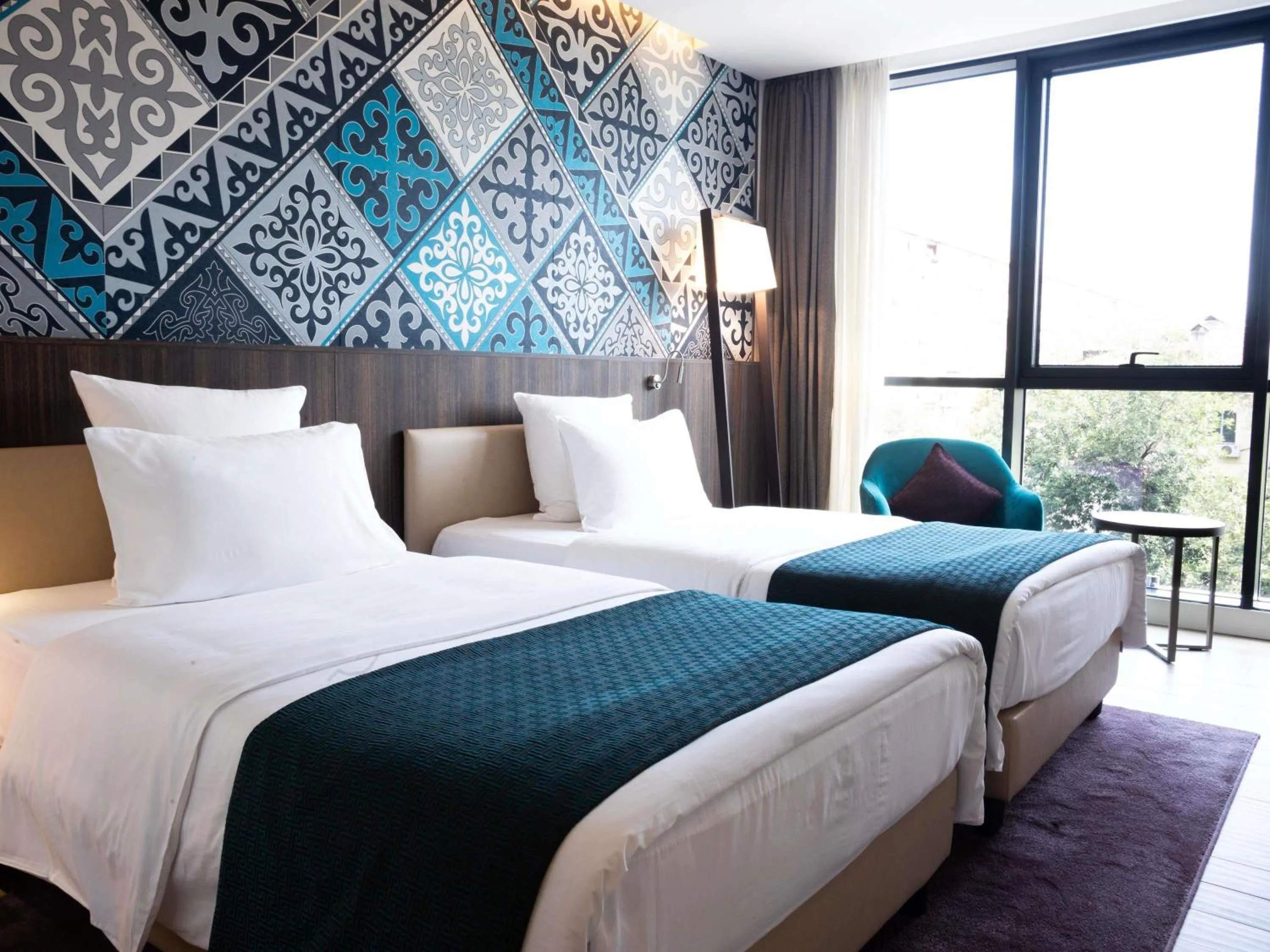 Bedroom, Bed in Mercure Almaty City Center