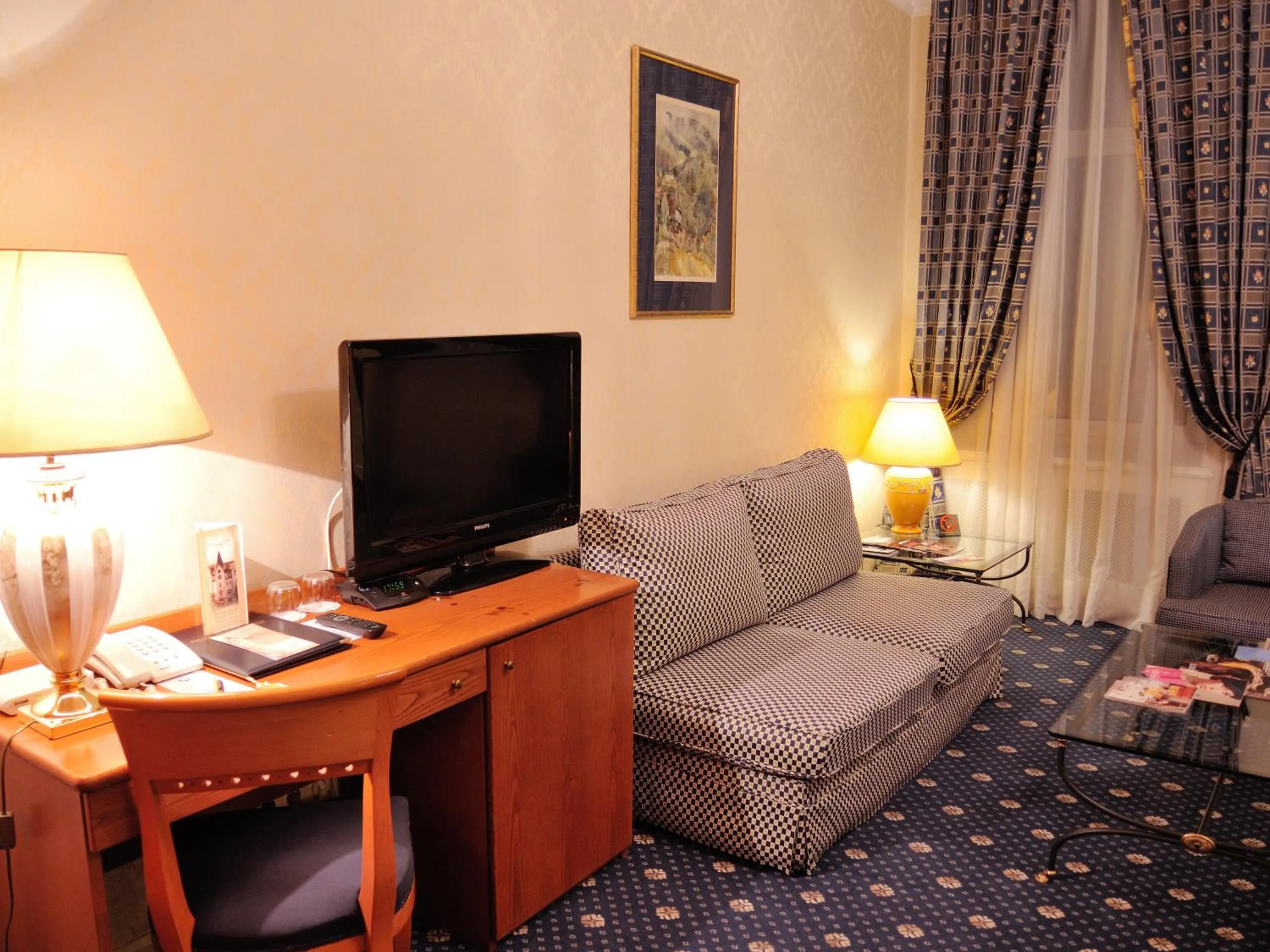 Decorative detail, Bed in Grand Hotel Ukraine