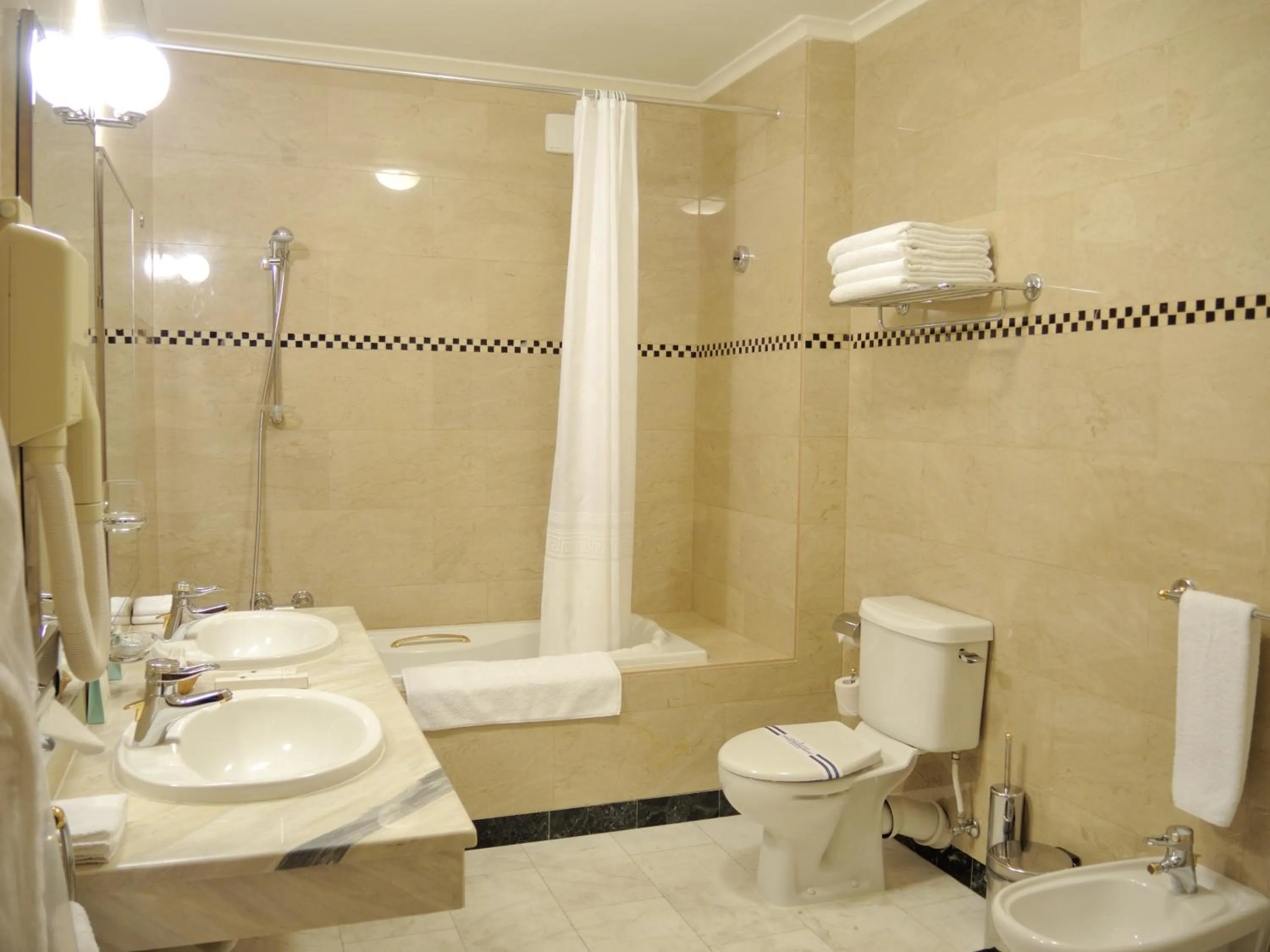 Bathroom in Grand Hotel Ukraine