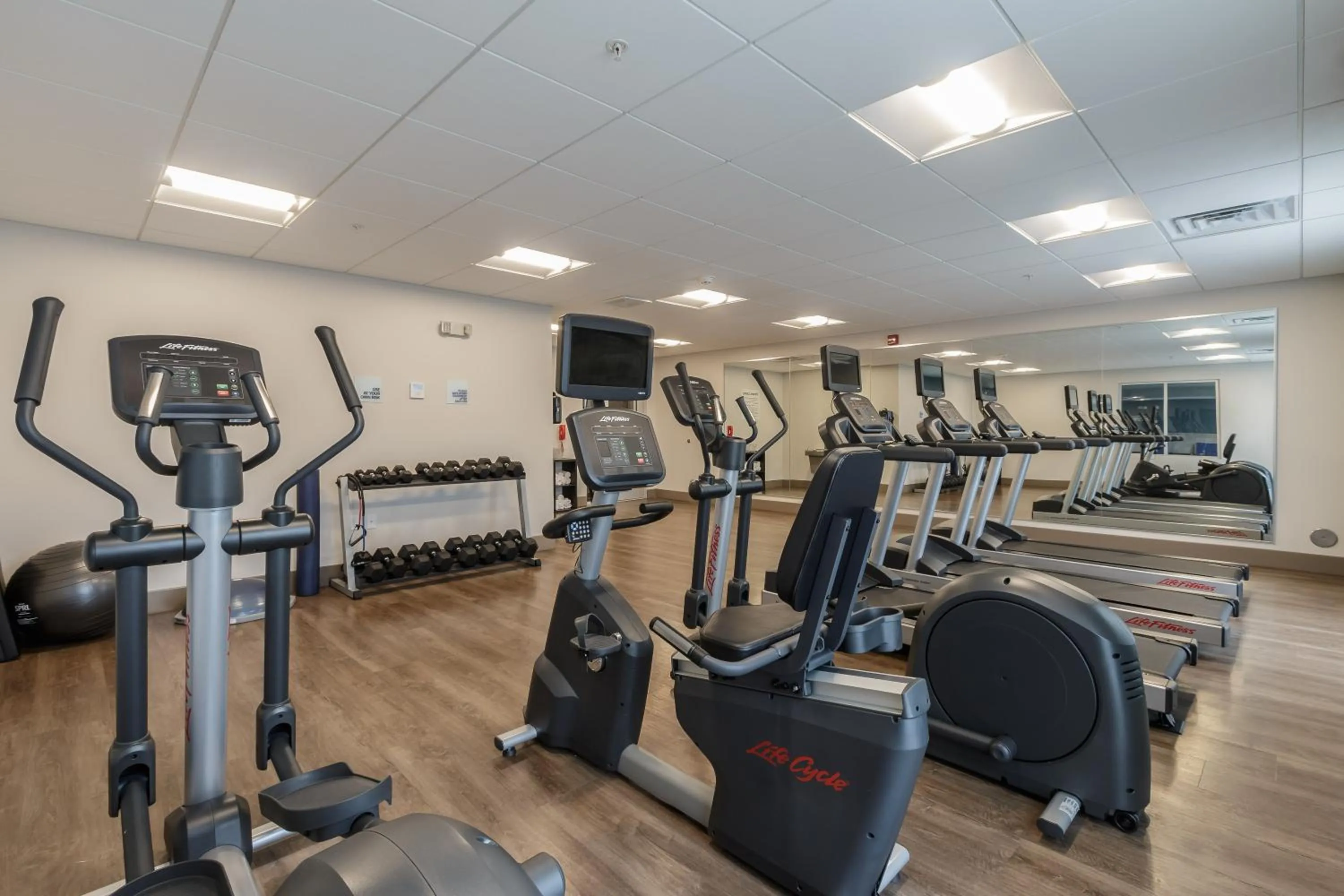 Fitness centre/facilities in Holiday Inn Express & Suites- South Bend Casino by IHG