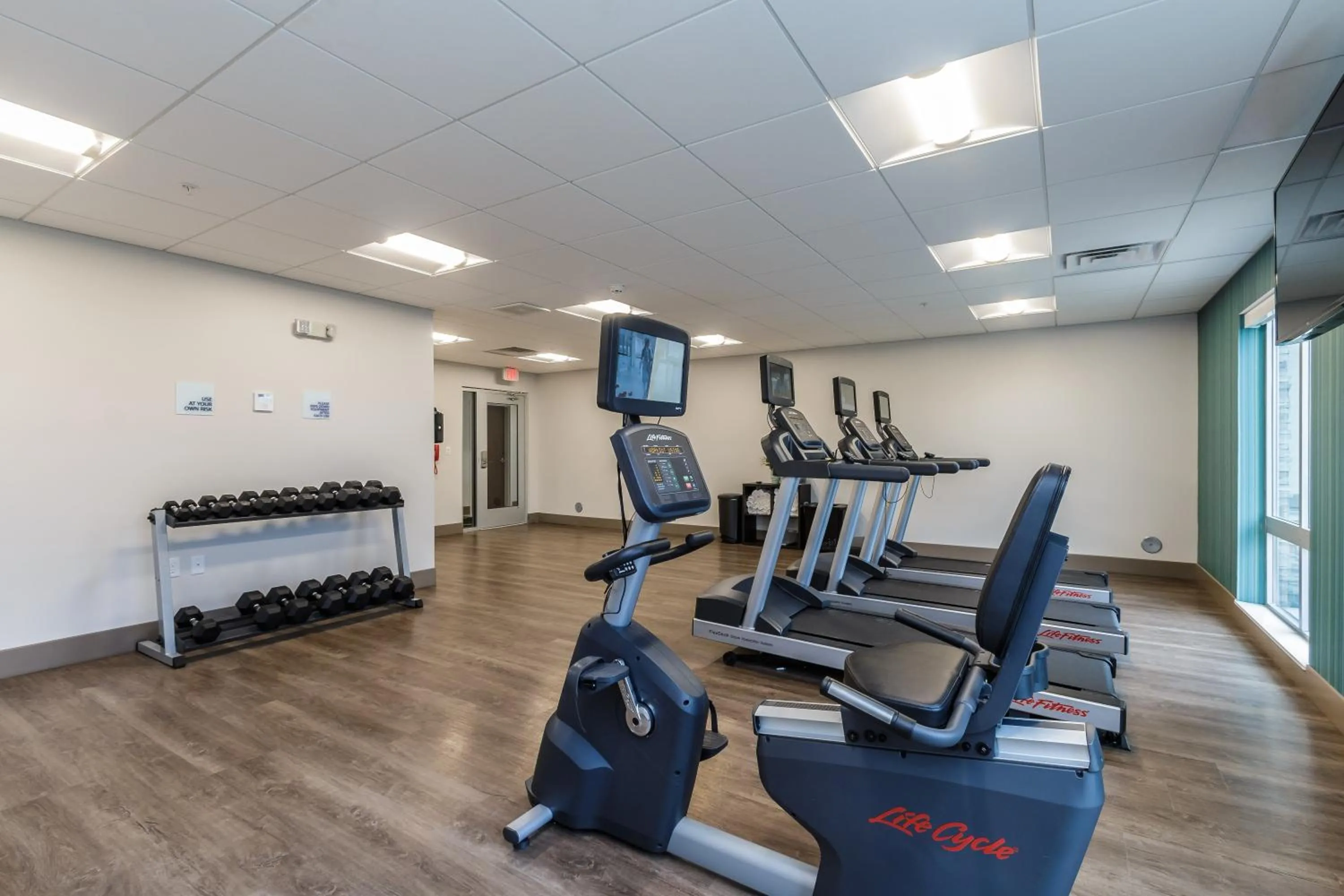 Fitness centre/facilities in Holiday Inn Express & Suites- South Bend Casino by IHG