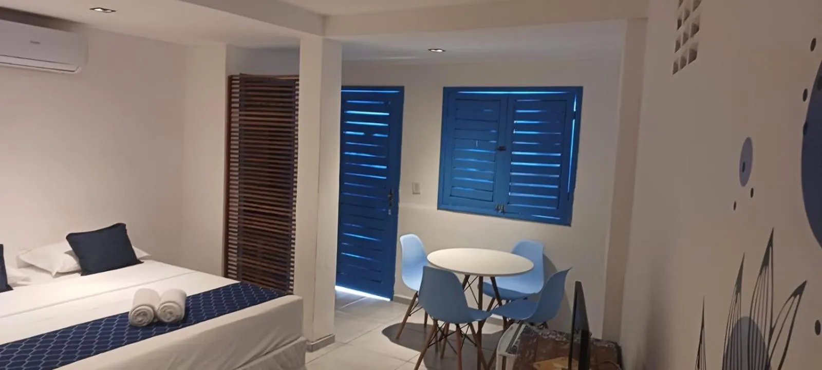 Bed in Pousada Mediterrânea