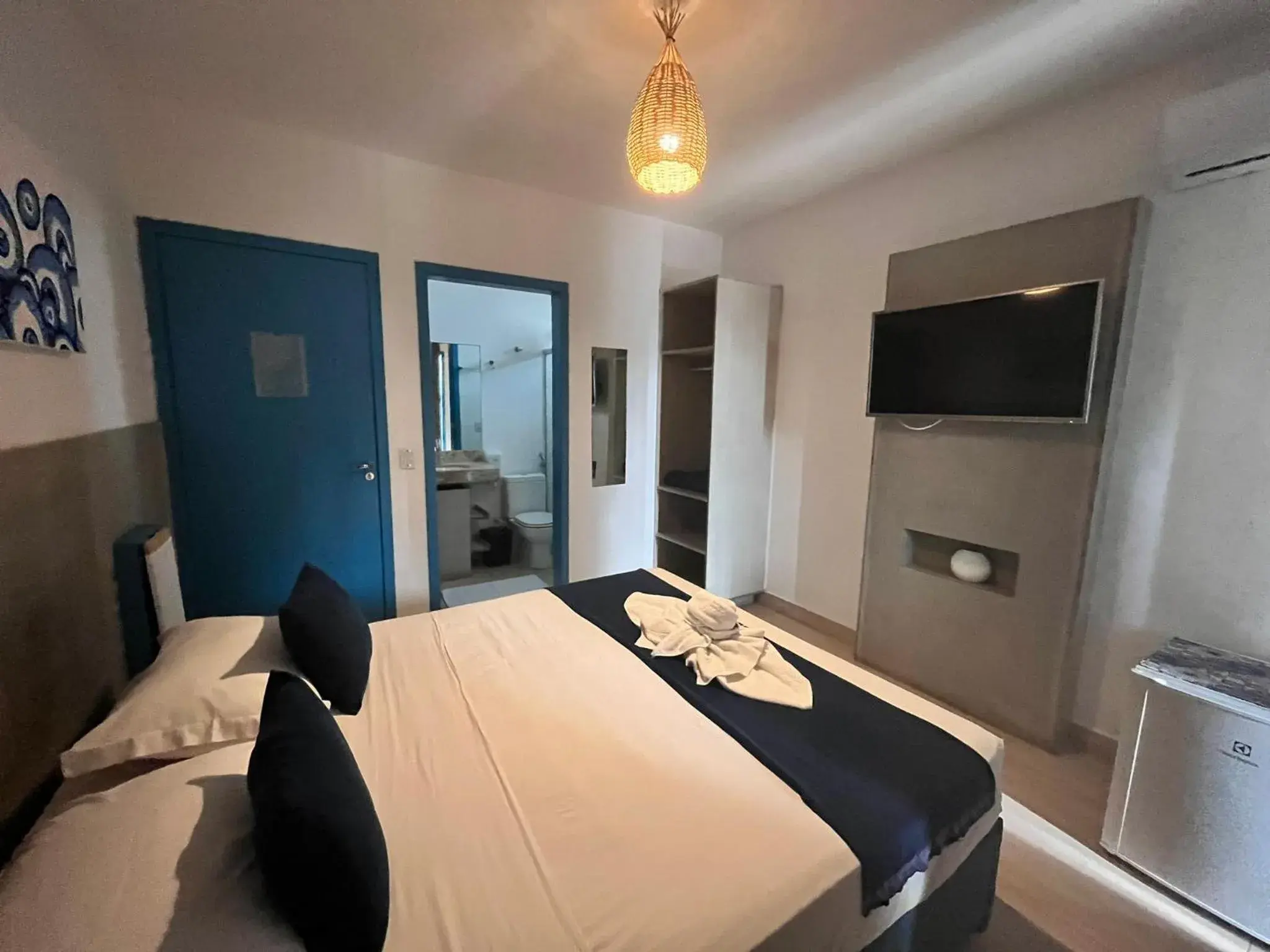 Deluxe Double Room with Balcony and Sea View in Pousada Mediterrânea Deluxe Double Room with Balcony and Sea View in Pousada Mediterrânea