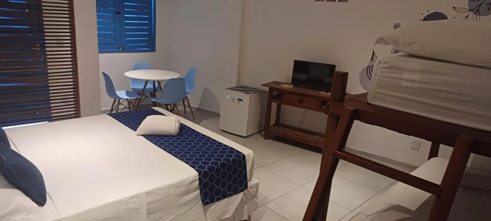 Bed in Pousada Mediterrânea