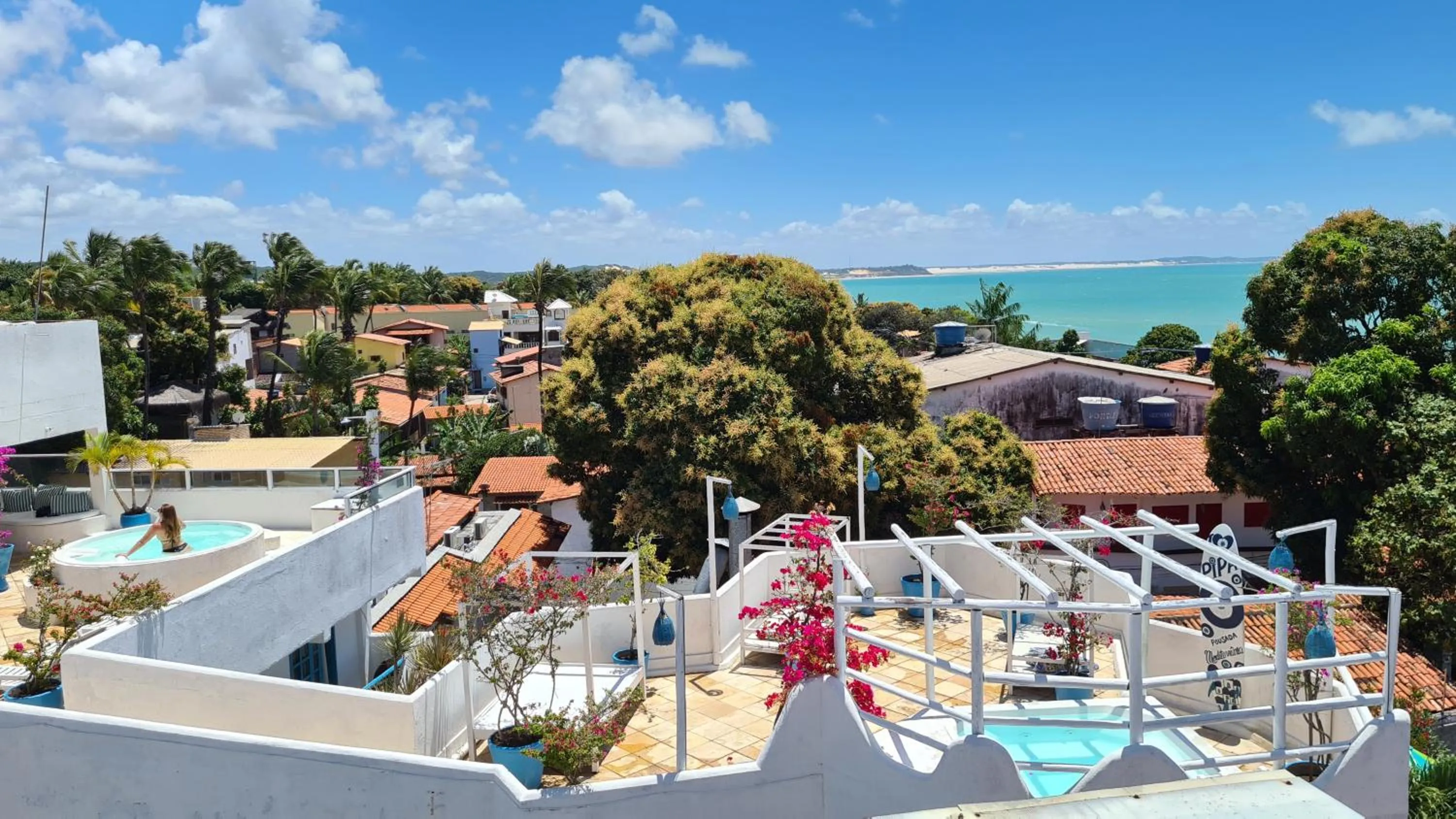 Property building in Pousada Mediterrânea