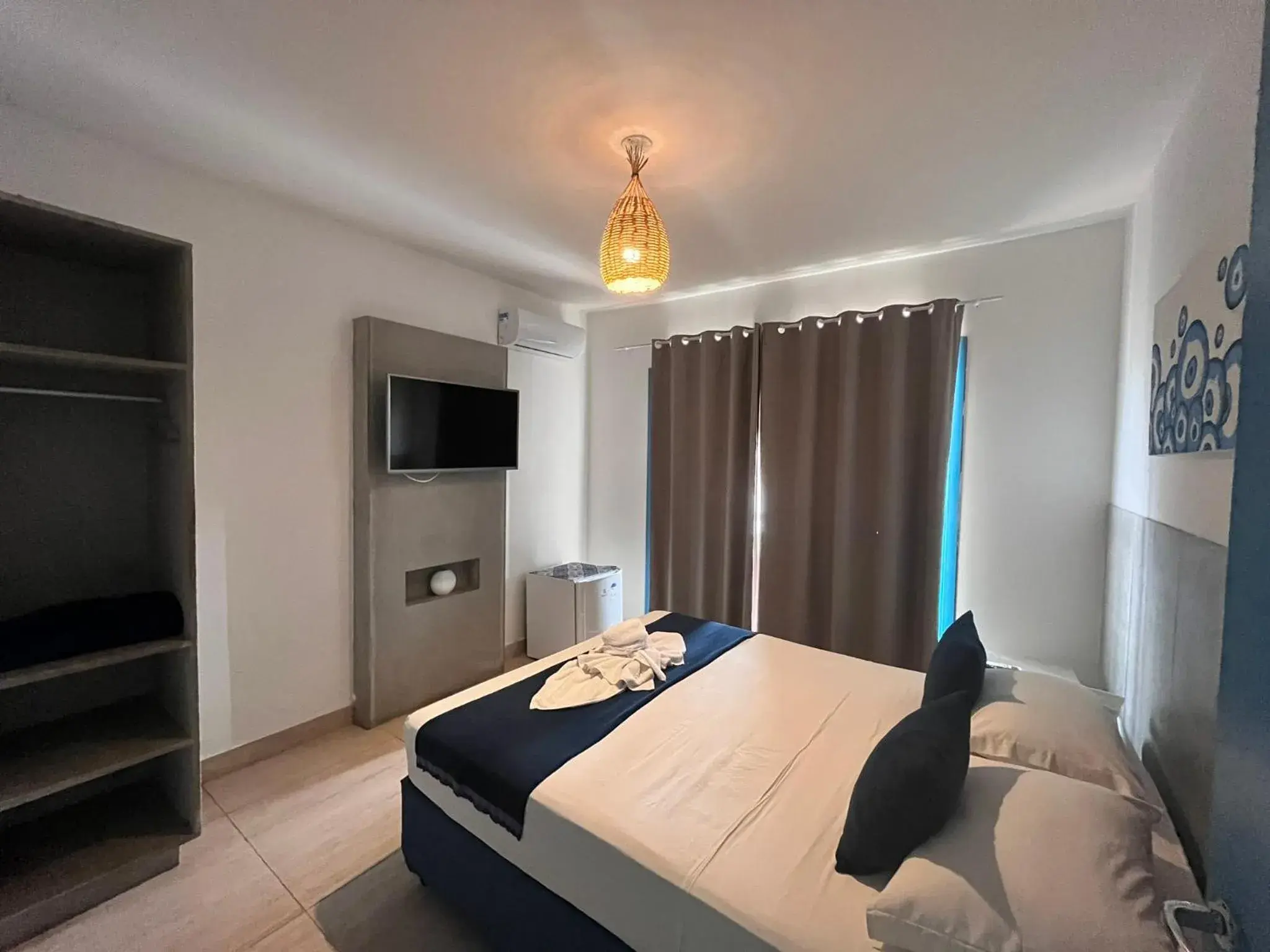 Deluxe Double Room with Balcony and Sea View in Pousada Mediterrânea Deluxe Double Room with Balcony and Sea View in Pousada Mediterrânea