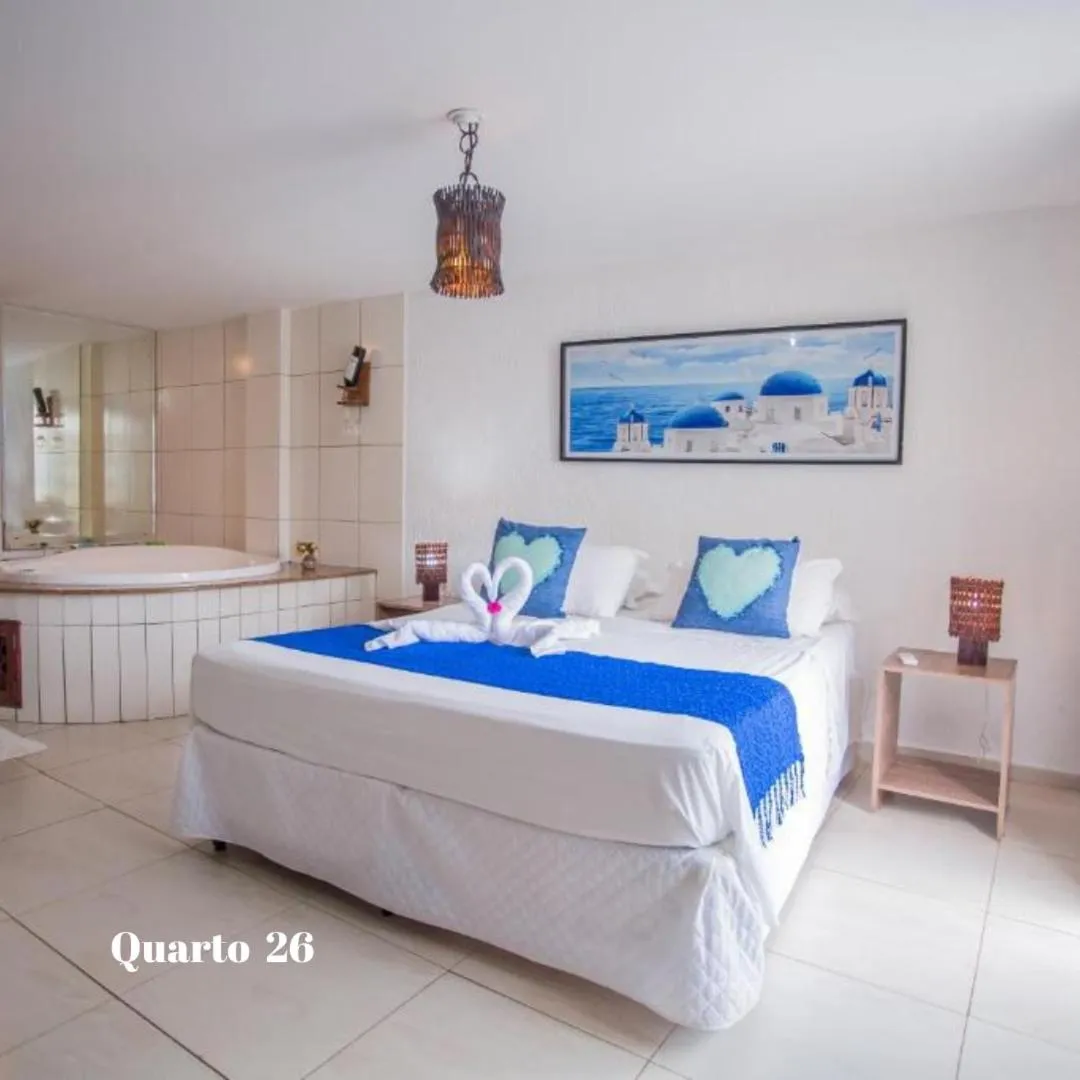 Bedroom, Bed in Pousada Mediterrânea