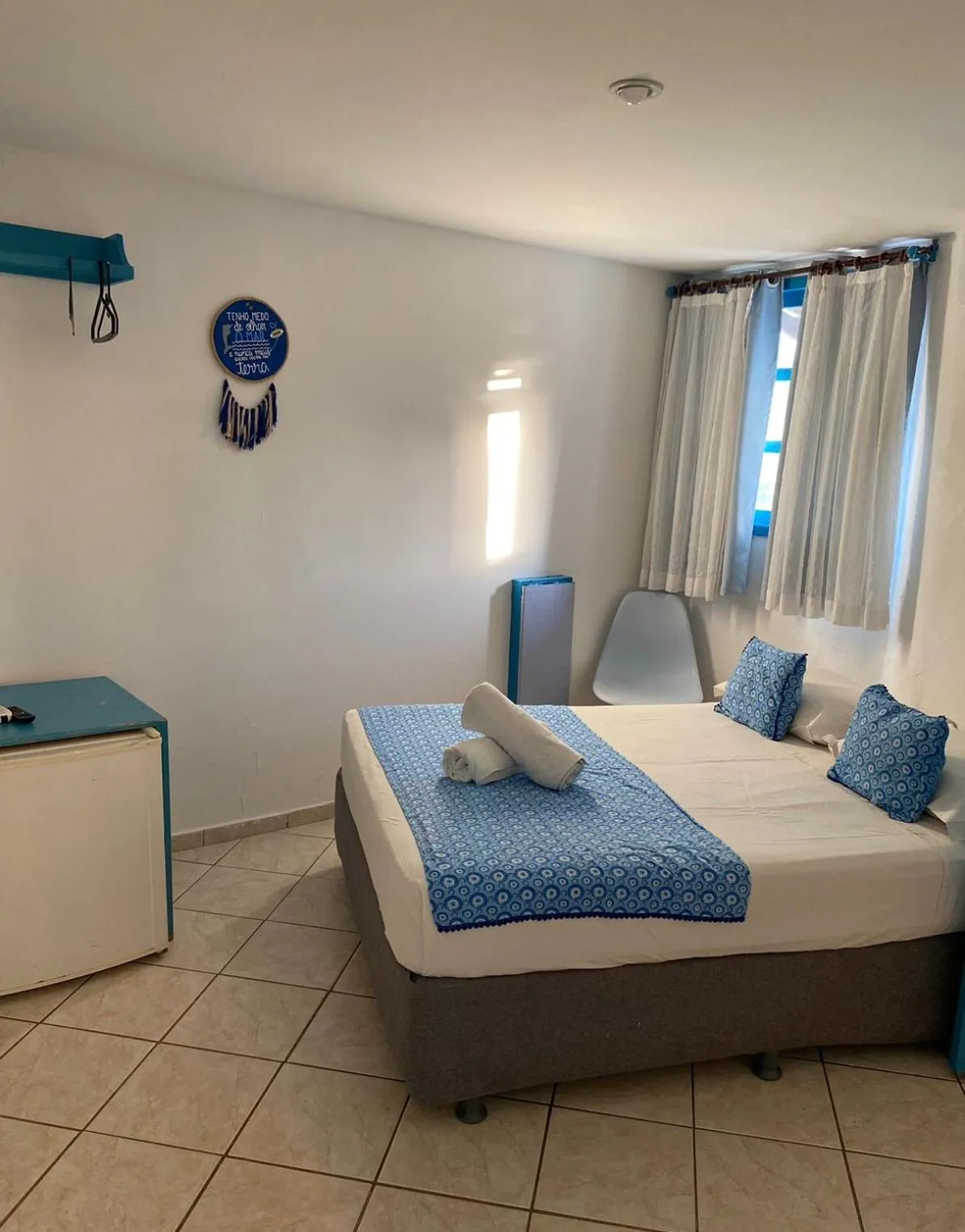 Bed in Pousada Mediterrânea