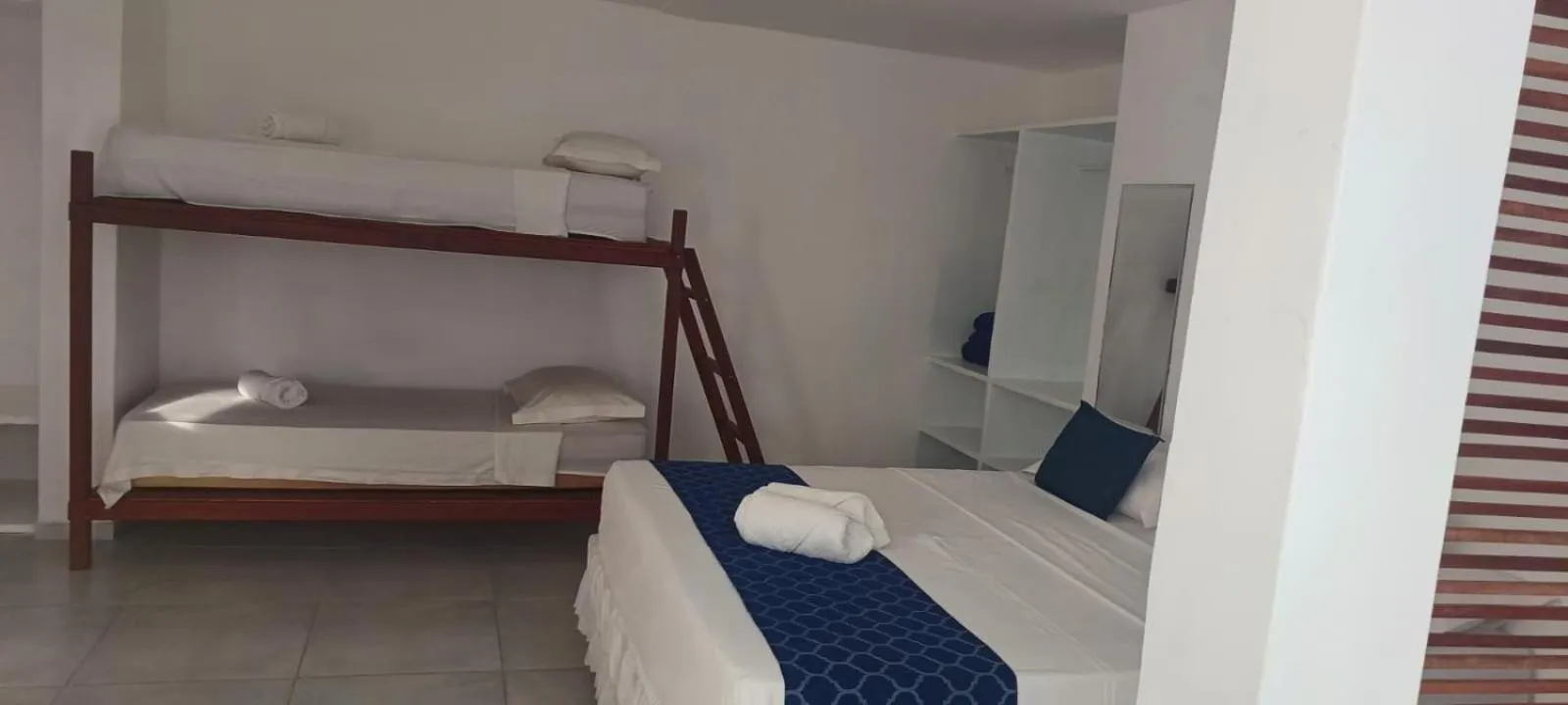 Bed in Pousada Mediterrânea