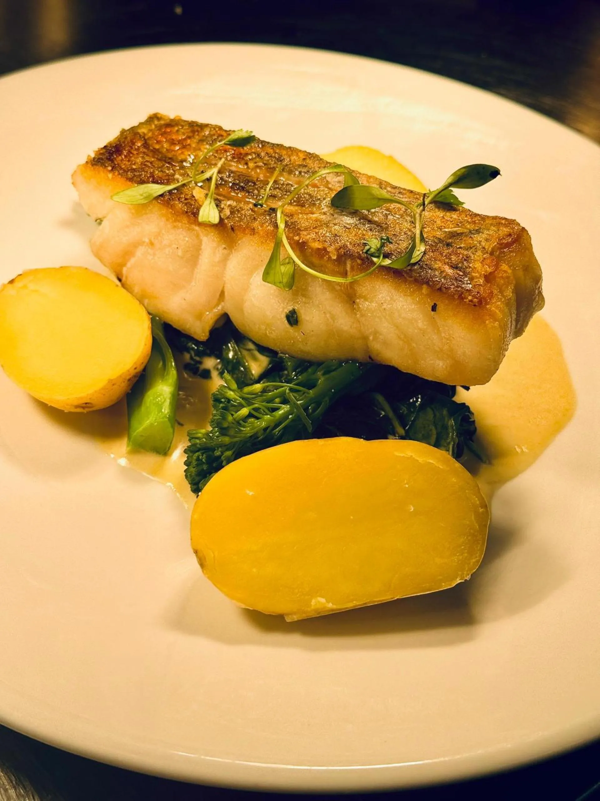 Food close-up in The Tontine Hotel