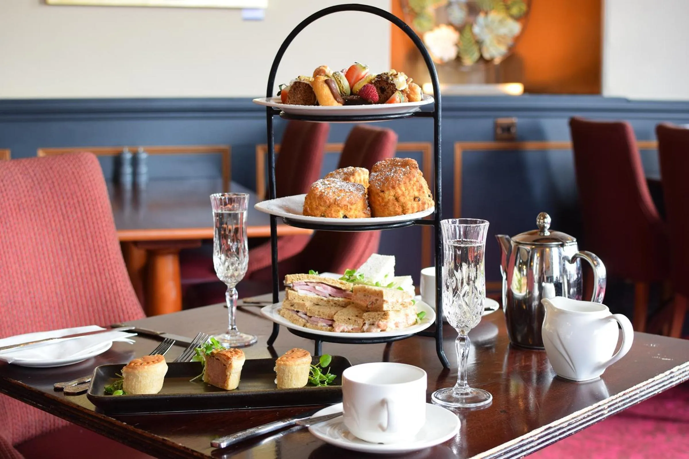 Food close-up in The Tontine Hotel