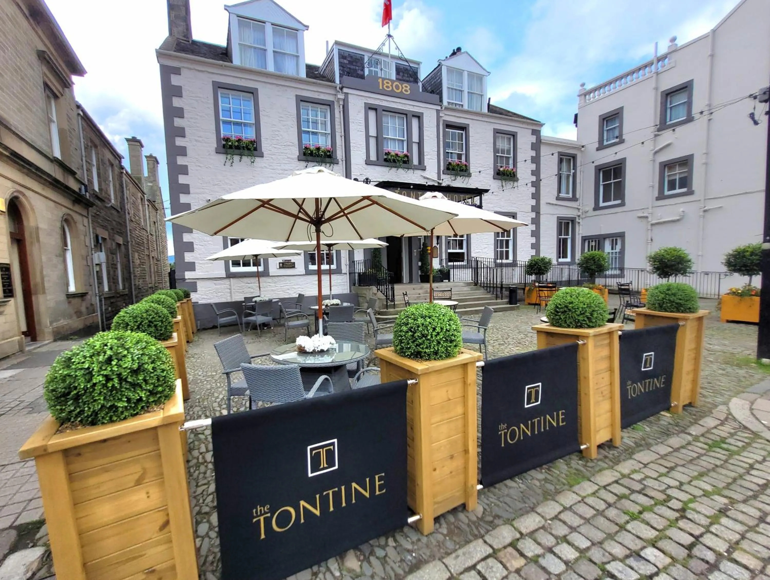 Property building in The Tontine Hotel