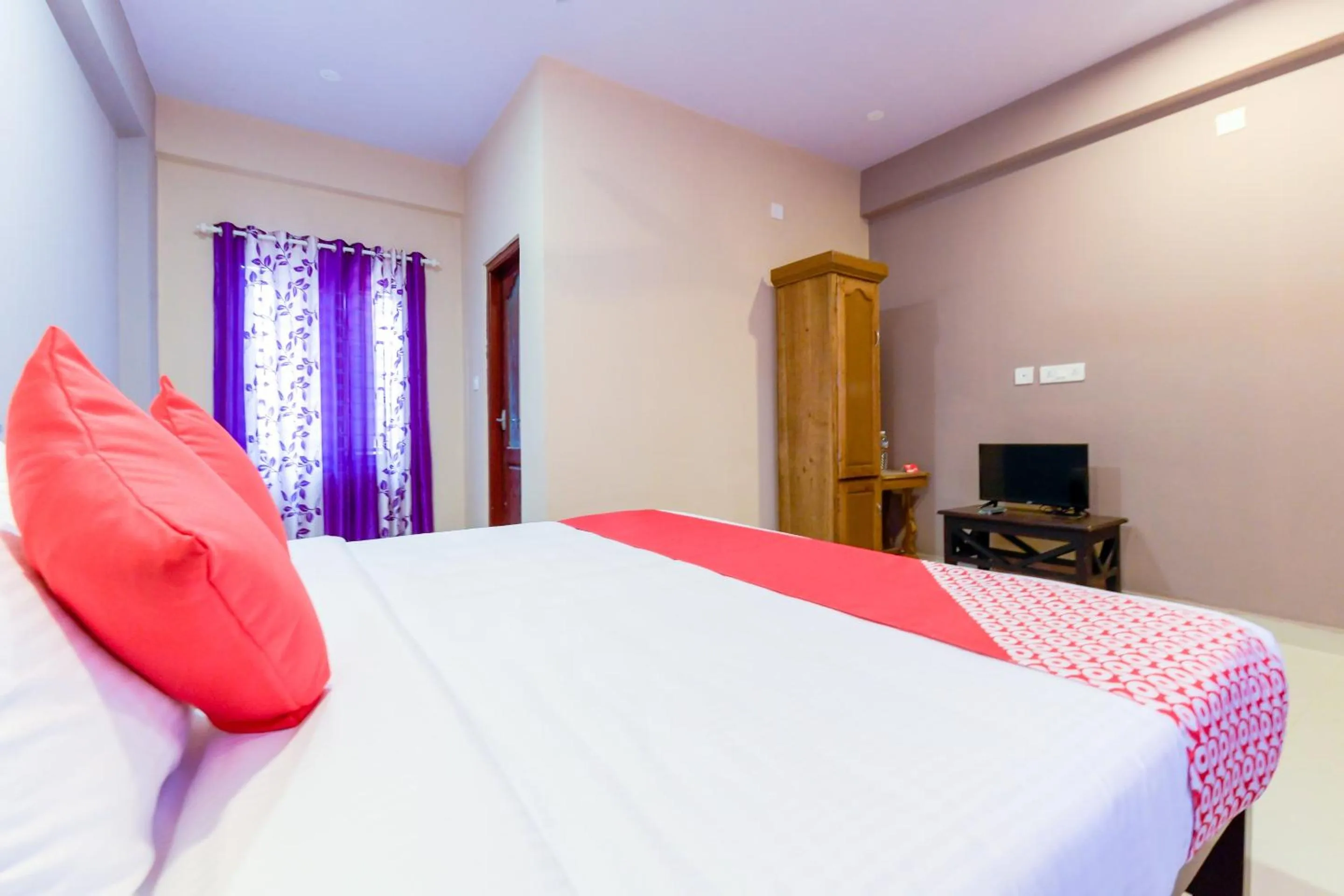 Bedroom in Hotel O Amare Highway Residency