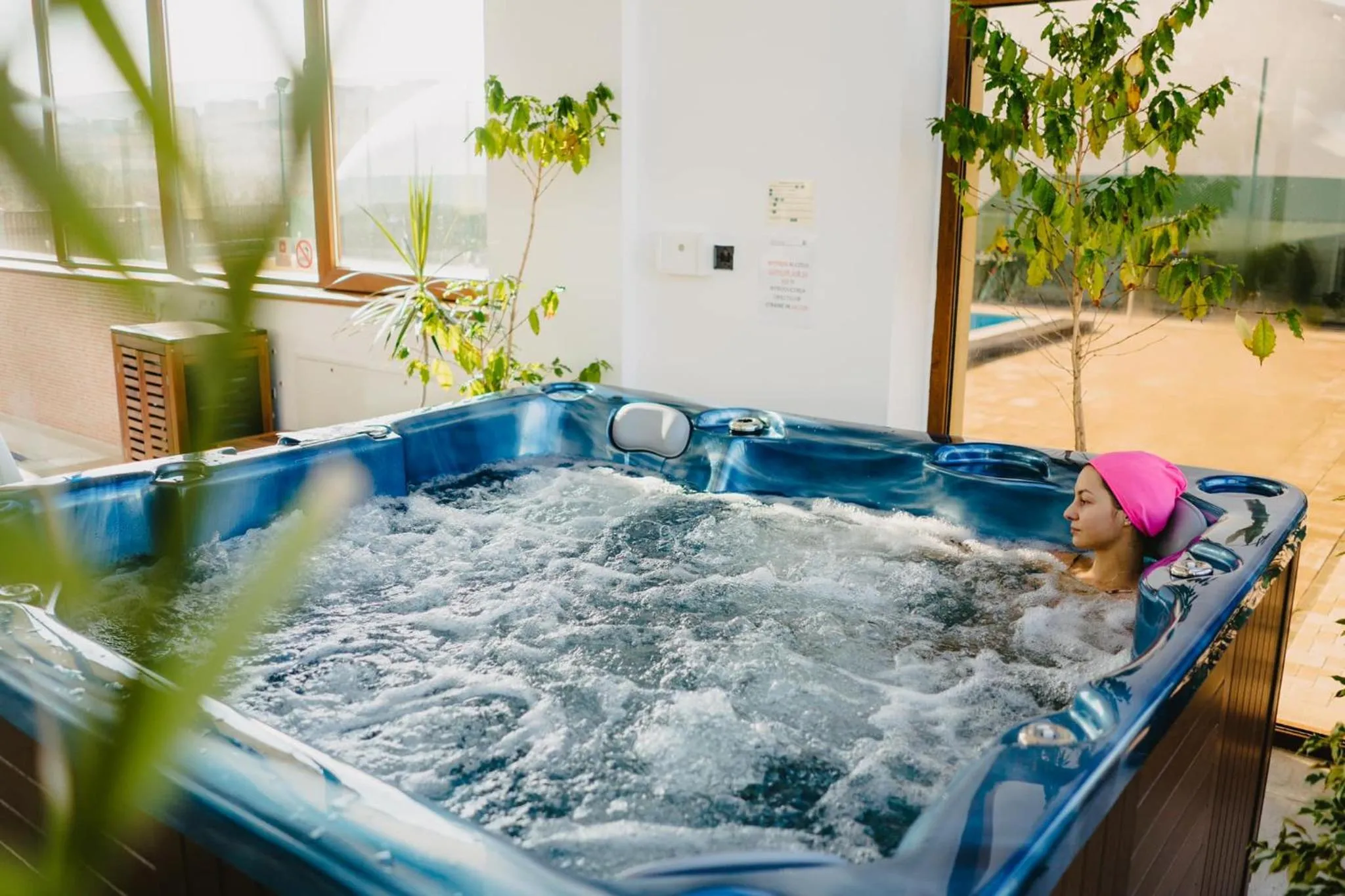 Hot Tub in Tci Social Club