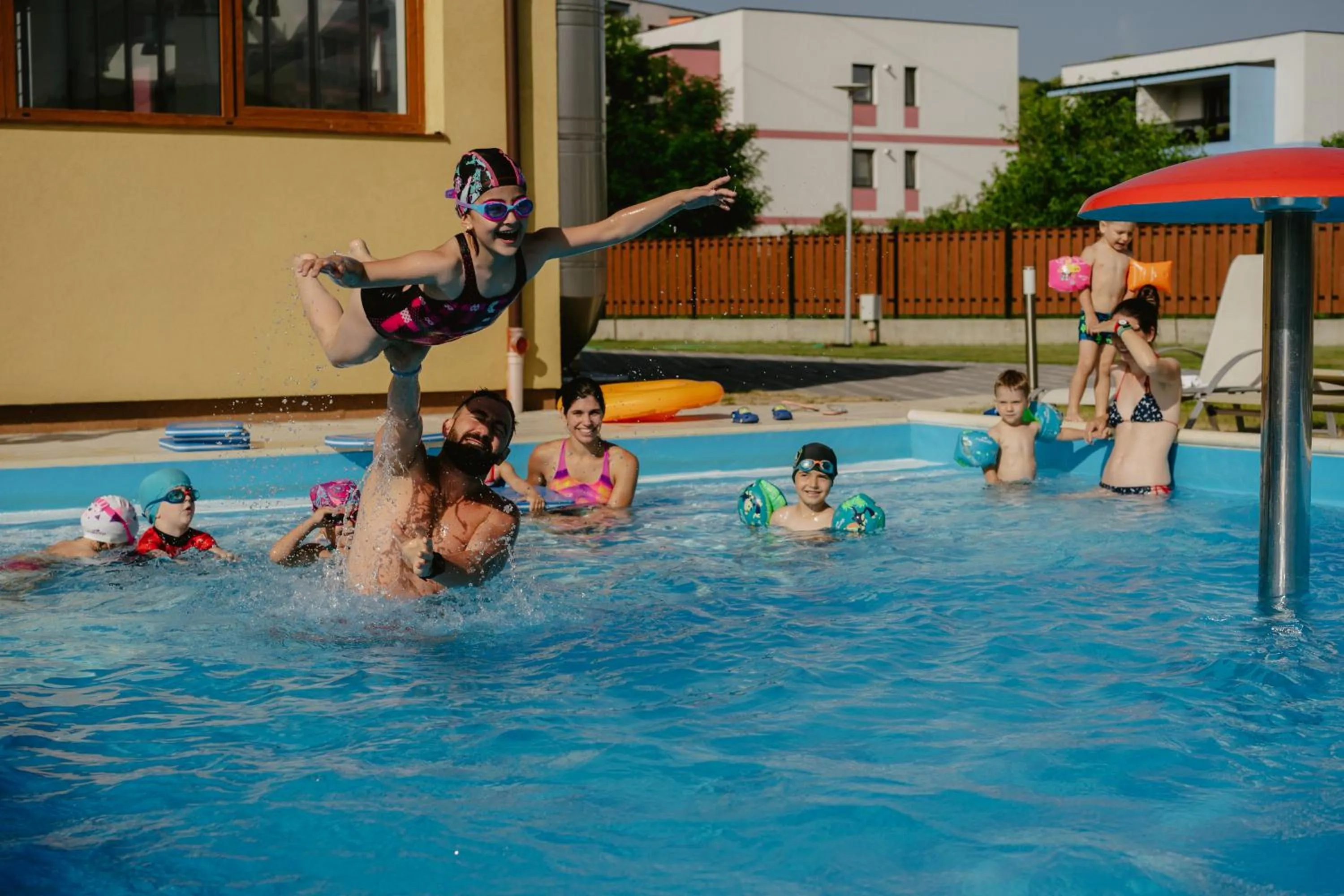 Swimming pool in Tci Social Club