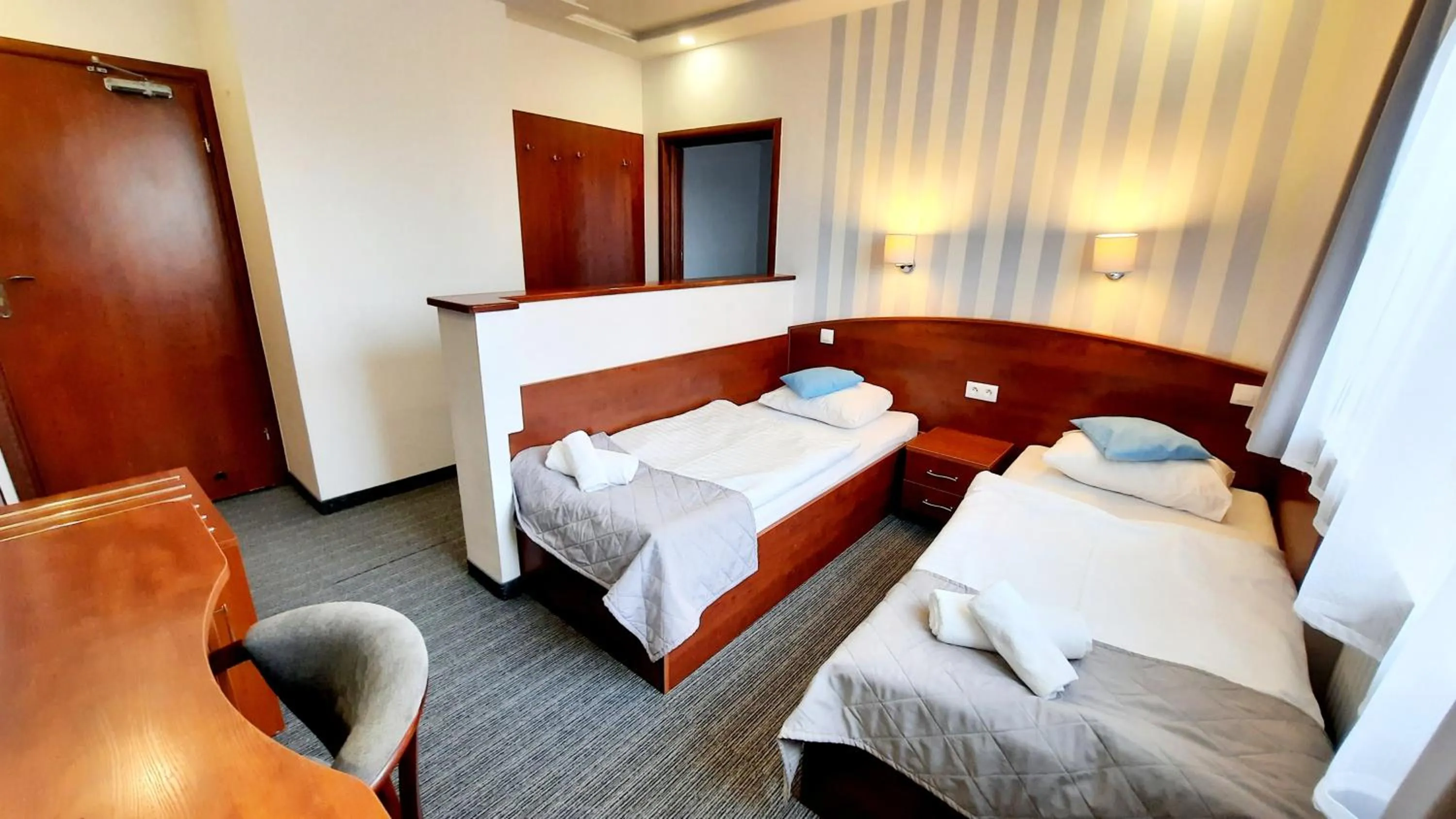 Bed in Malachit Karpacz SPA Hotel