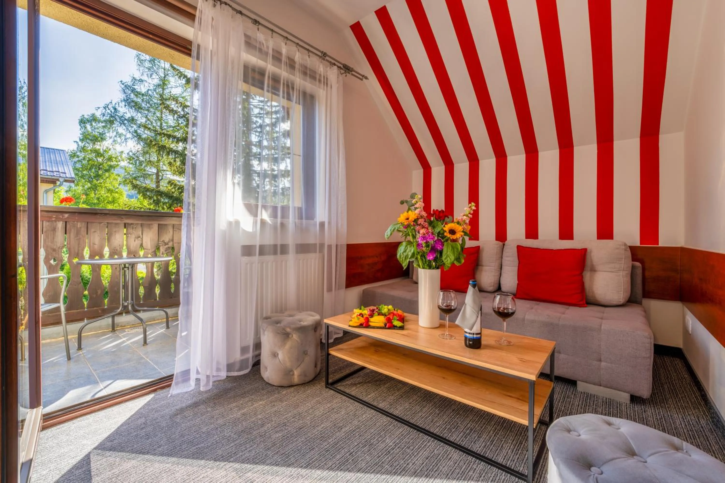 Balcony/Terrace in Malachit Karpacz SPA Hotel