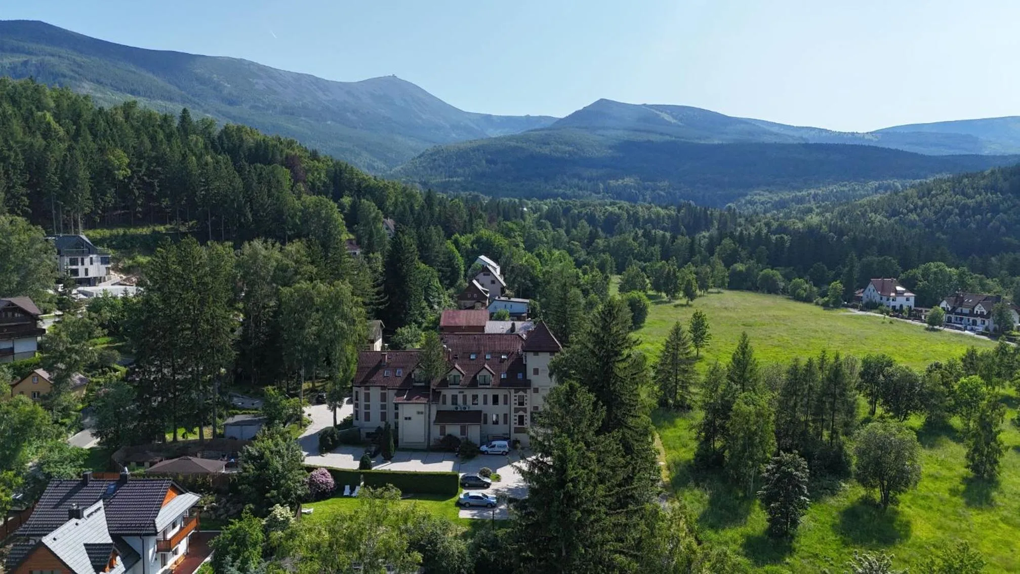 Natural landscape in Malachit Karpacz SPA Hotel