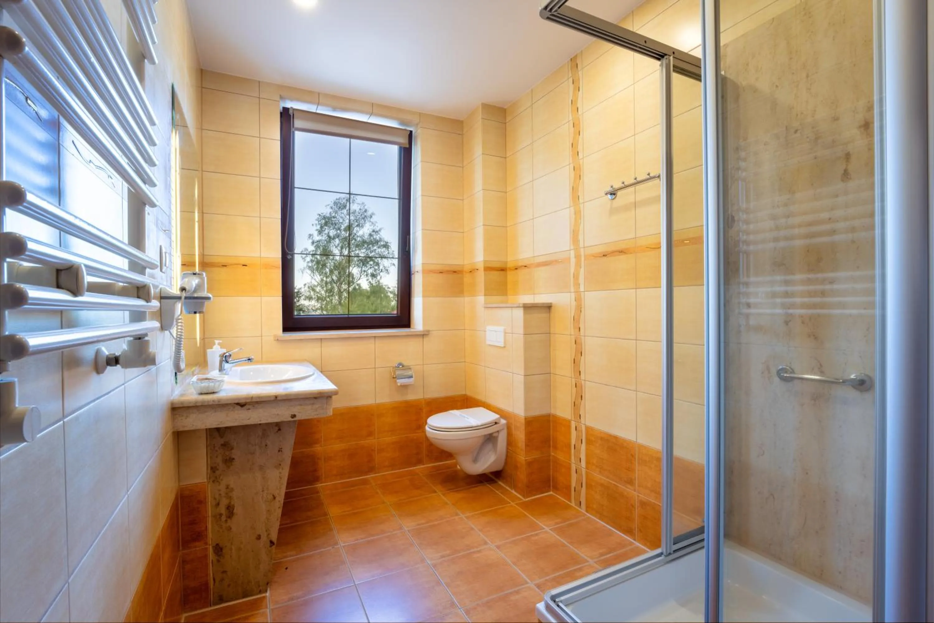 Shower in Malachit Karpacz SPA Hotel