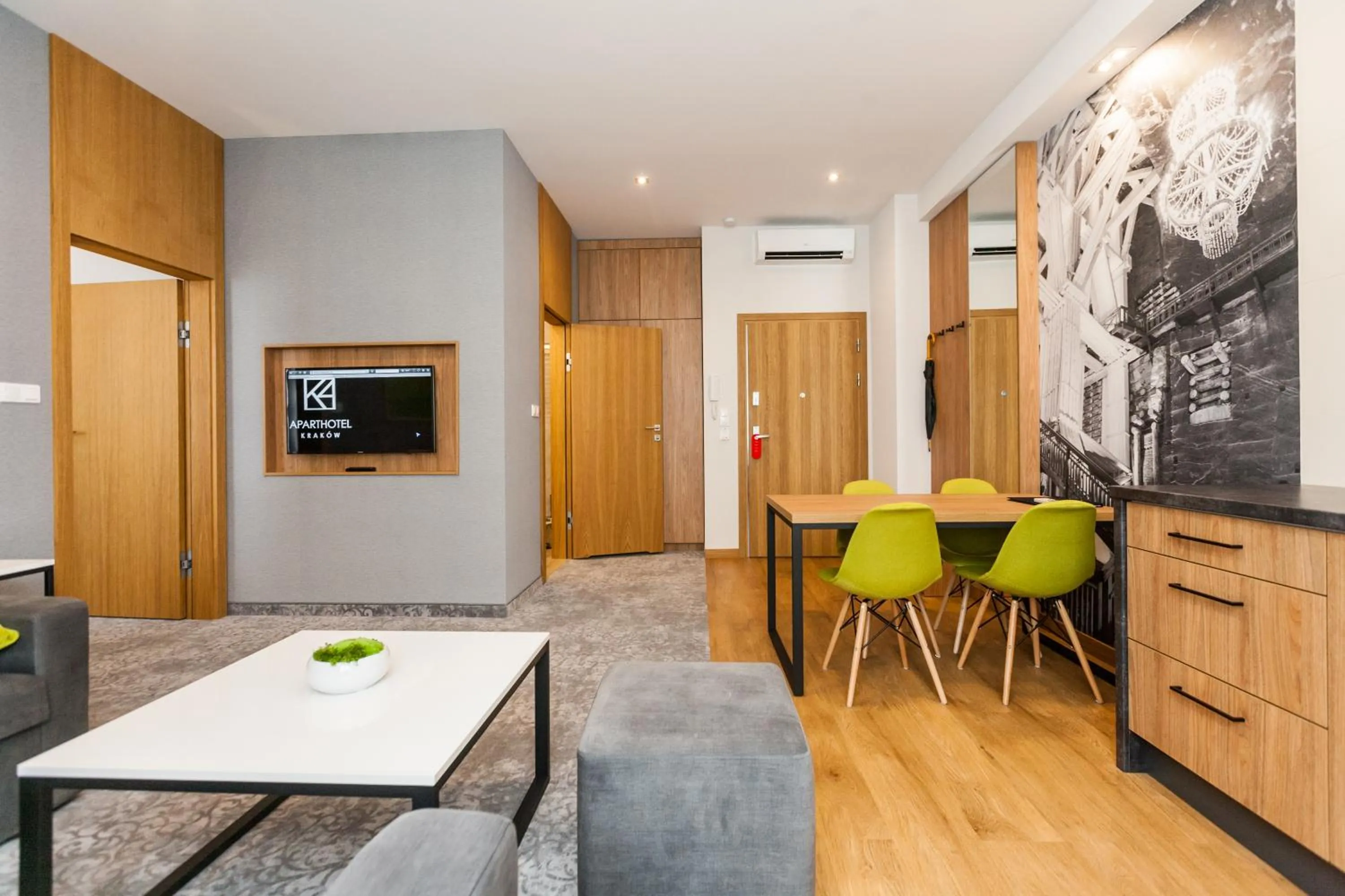 Living room in K4 APARTHOTEL KRAKÓW