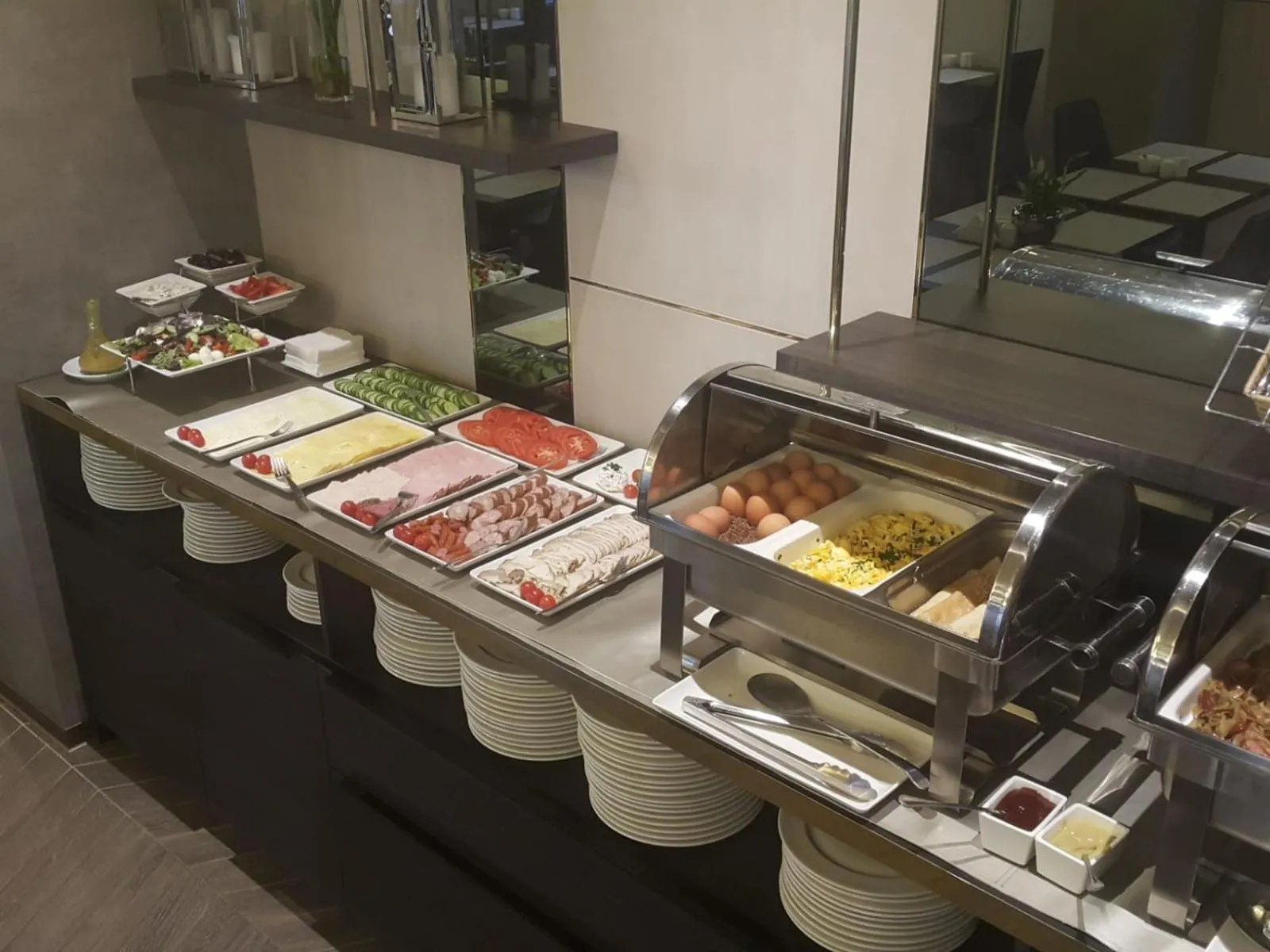 Breakfast in K4 APARTHOTEL KRAKÓW